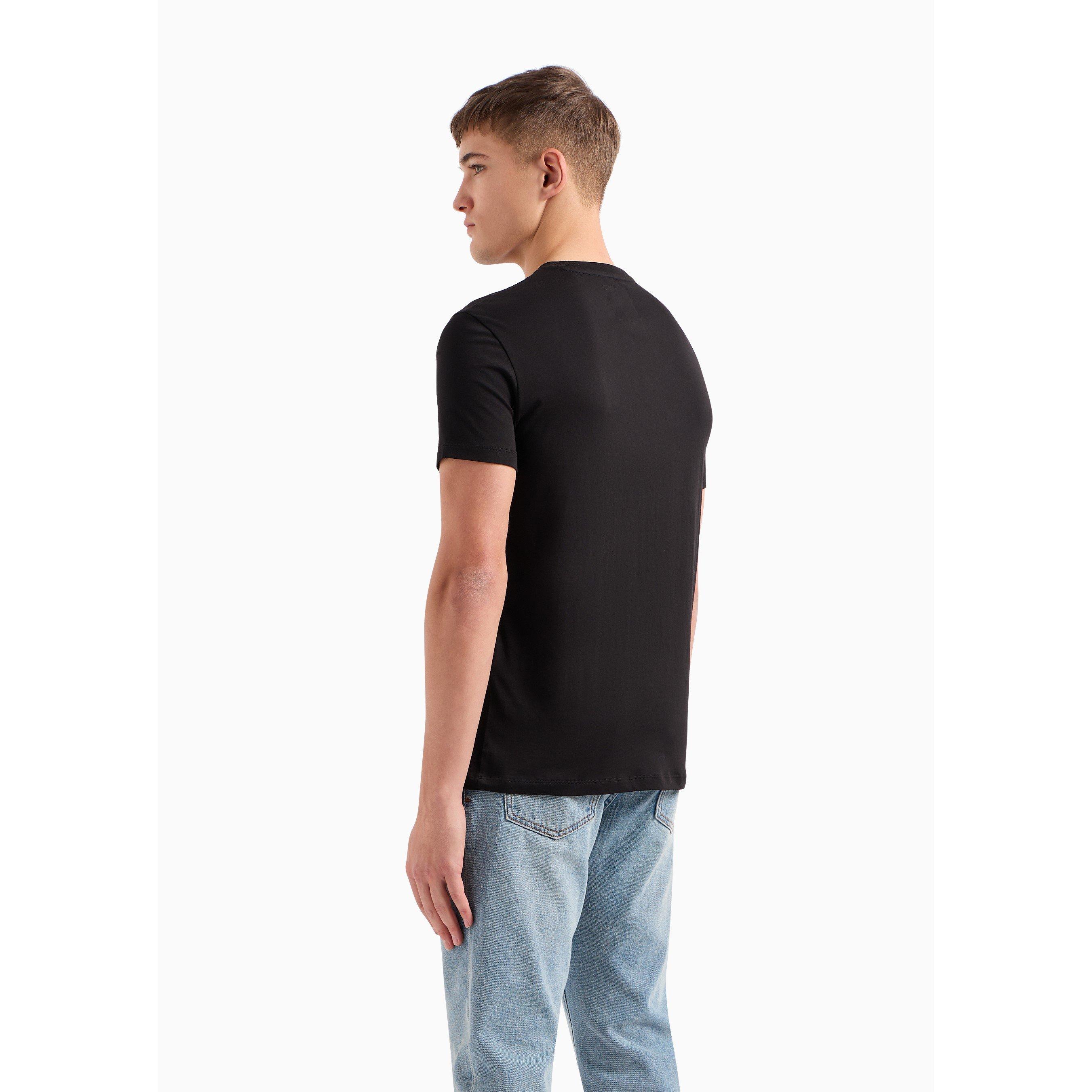 Blk Gld 1200 - Armani Exchange - Small Icon T-shirt - 3