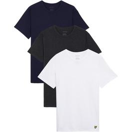 Lyle and Scott 3 Pack Tshirt Sn99