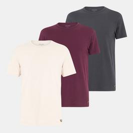 Lyle and Scott 3 Pack Tshirt Sn99