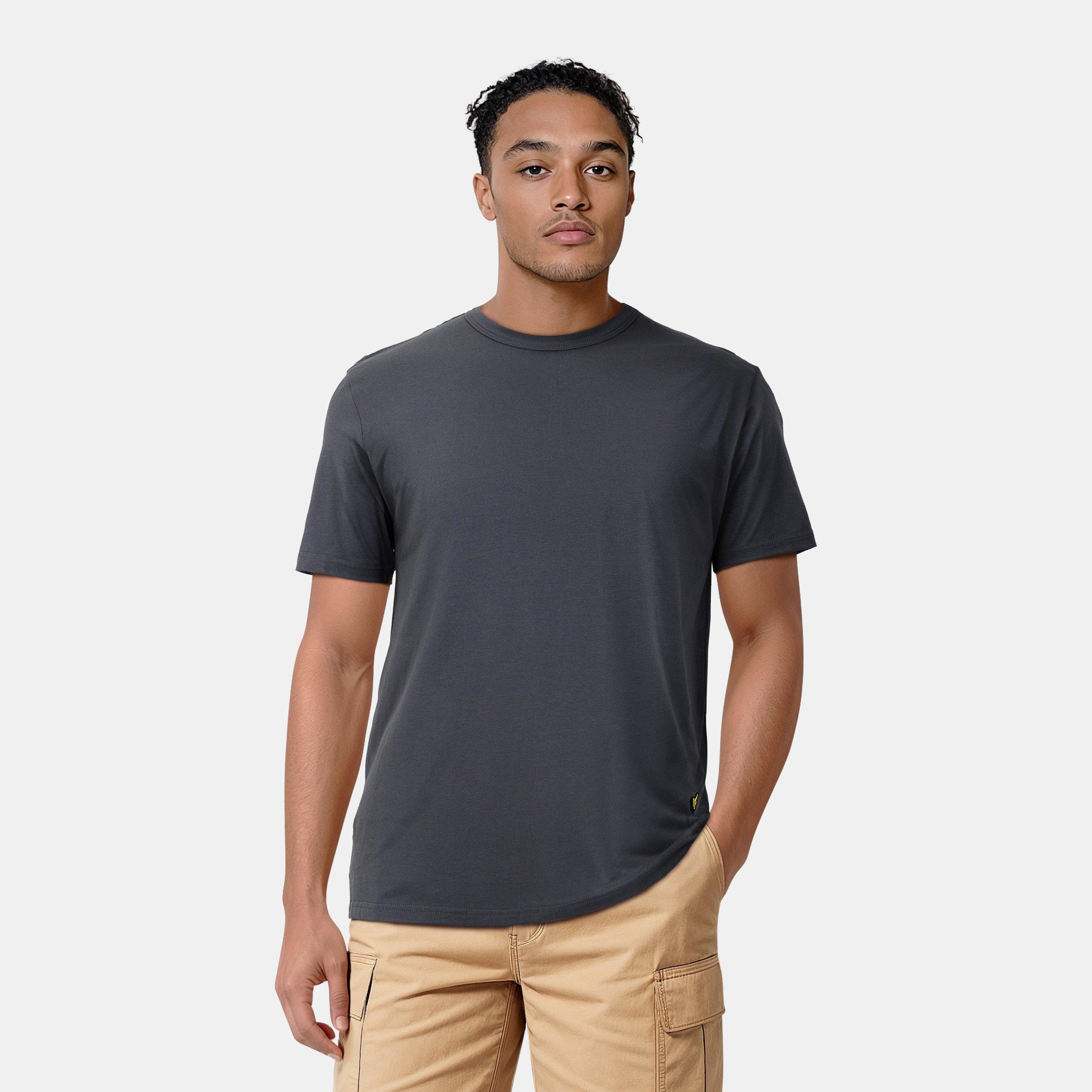 Gre/Cov/BurX259 - Lyle and Scott - Regular Fit Pack T-Shirt - 3