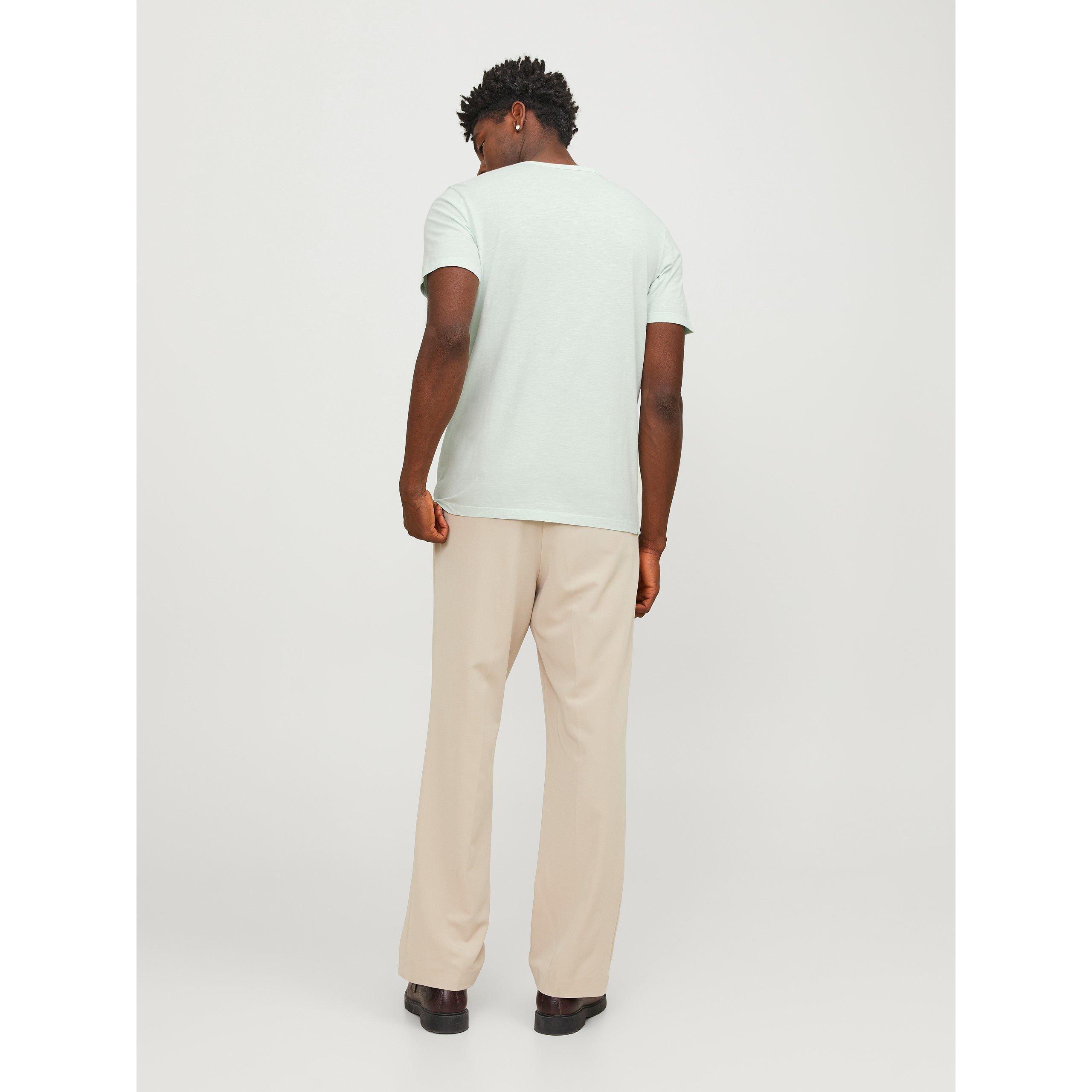Beruhigendes Meer - Jack and Jones - Men's Split Neck Regular Fit T-Shirt - 2