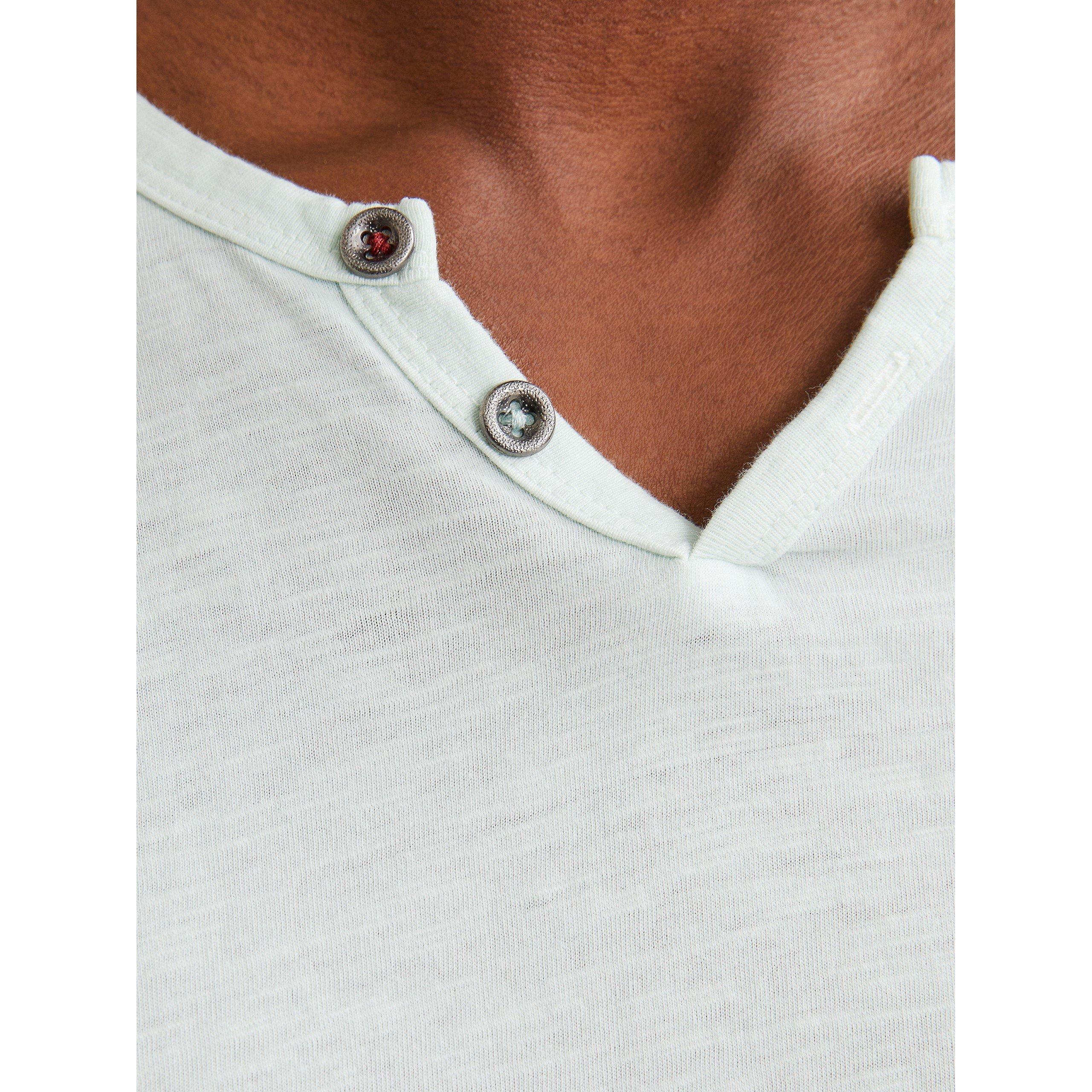 Beruhigendes Meer - Jack and Jones - Men's Split Neck Regular Fit T-Shirt - 3