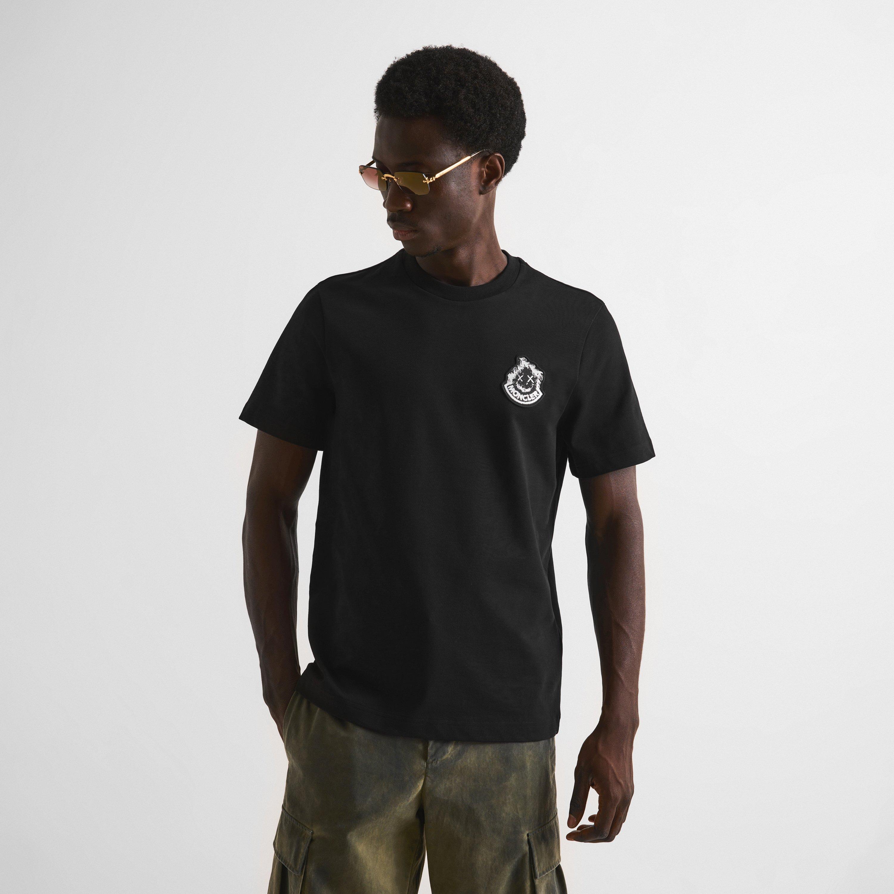 Black 999 - Moncler - Men's T-Shirt - 3