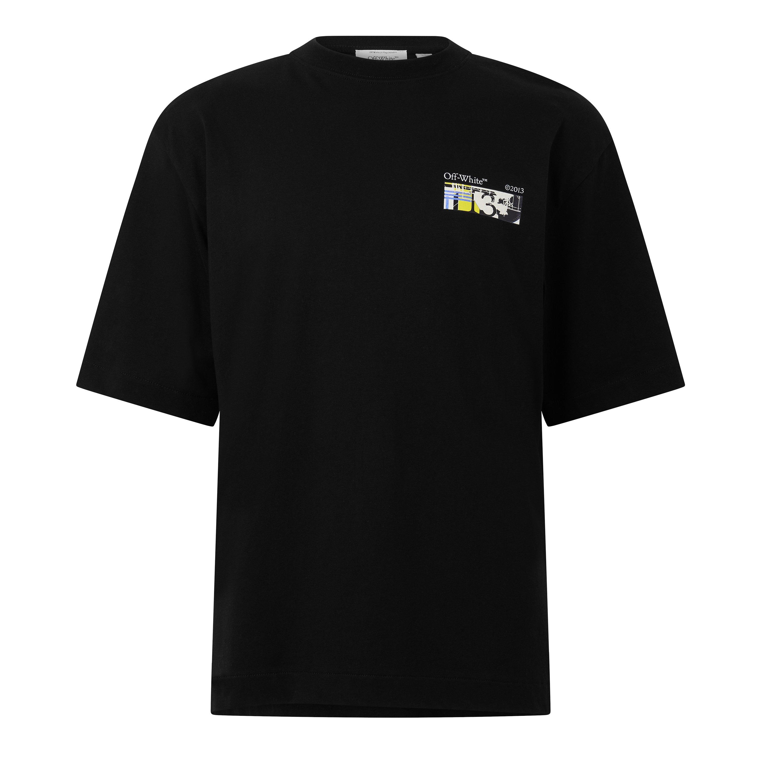 Black - Off White - Off Indstrl Arr SS T Sn63 - 1