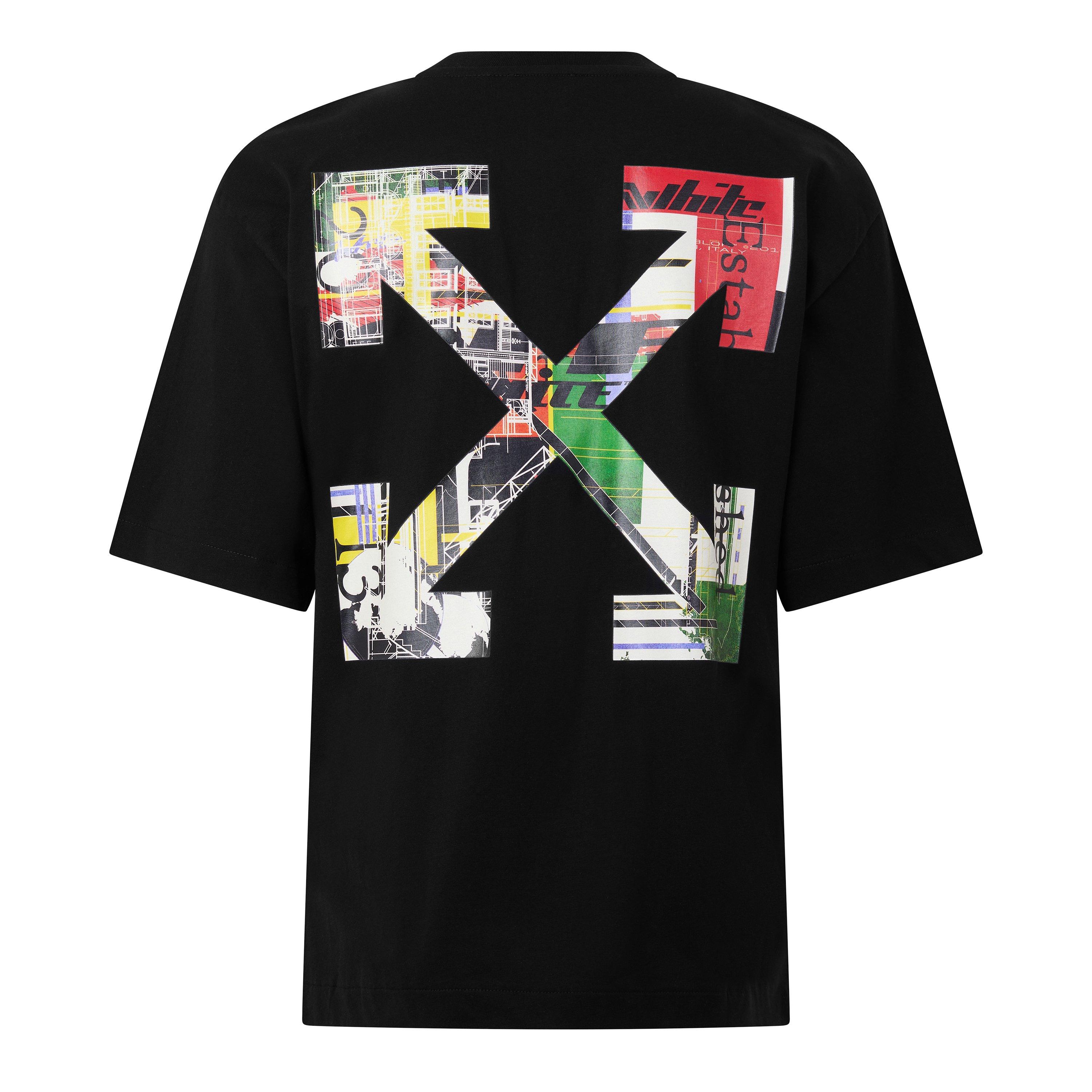 Black - Off White - Off Indstrl Arr SS T Sn63 - 2