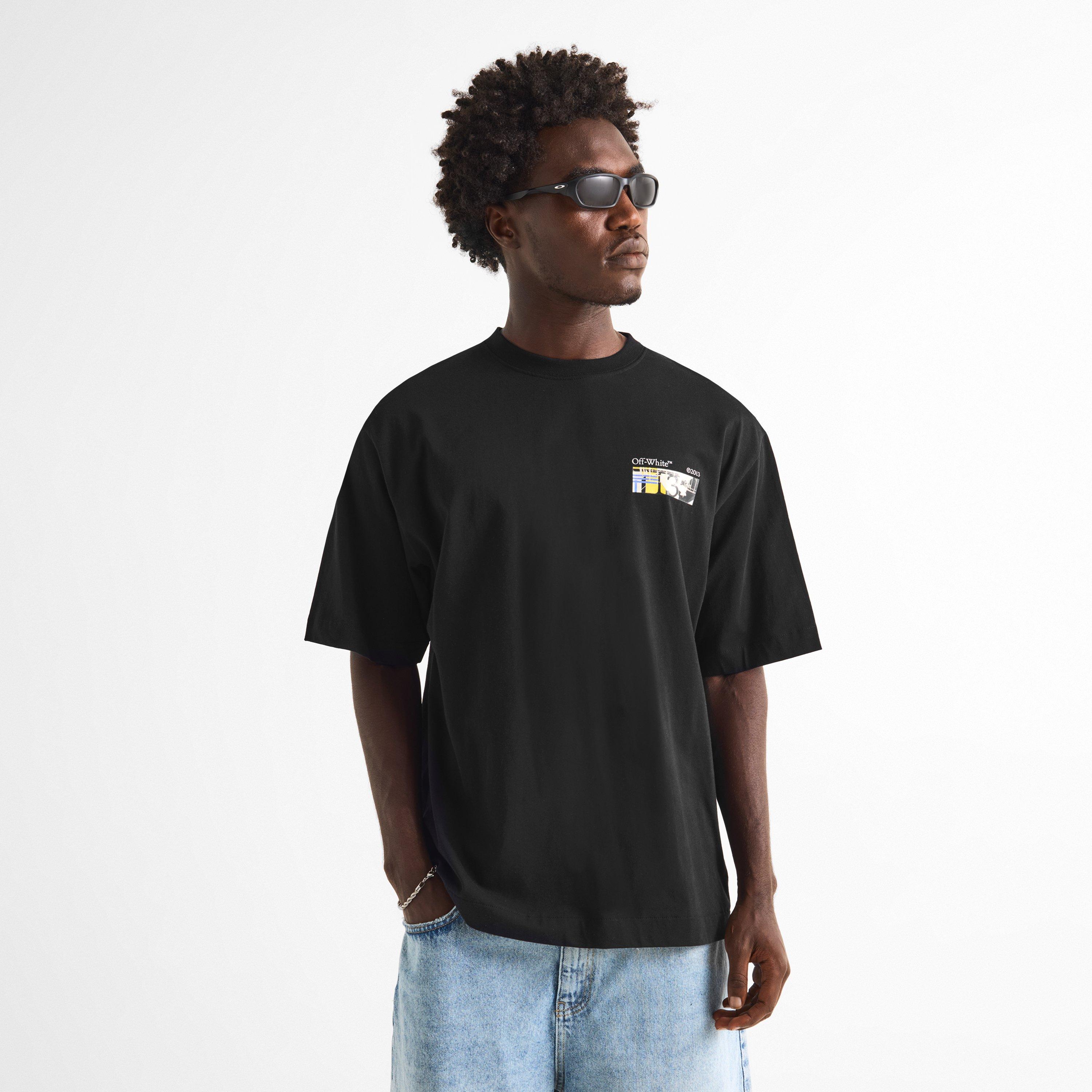 Black - Off White - Off Indstrl Arr SS T Sn63 - 3