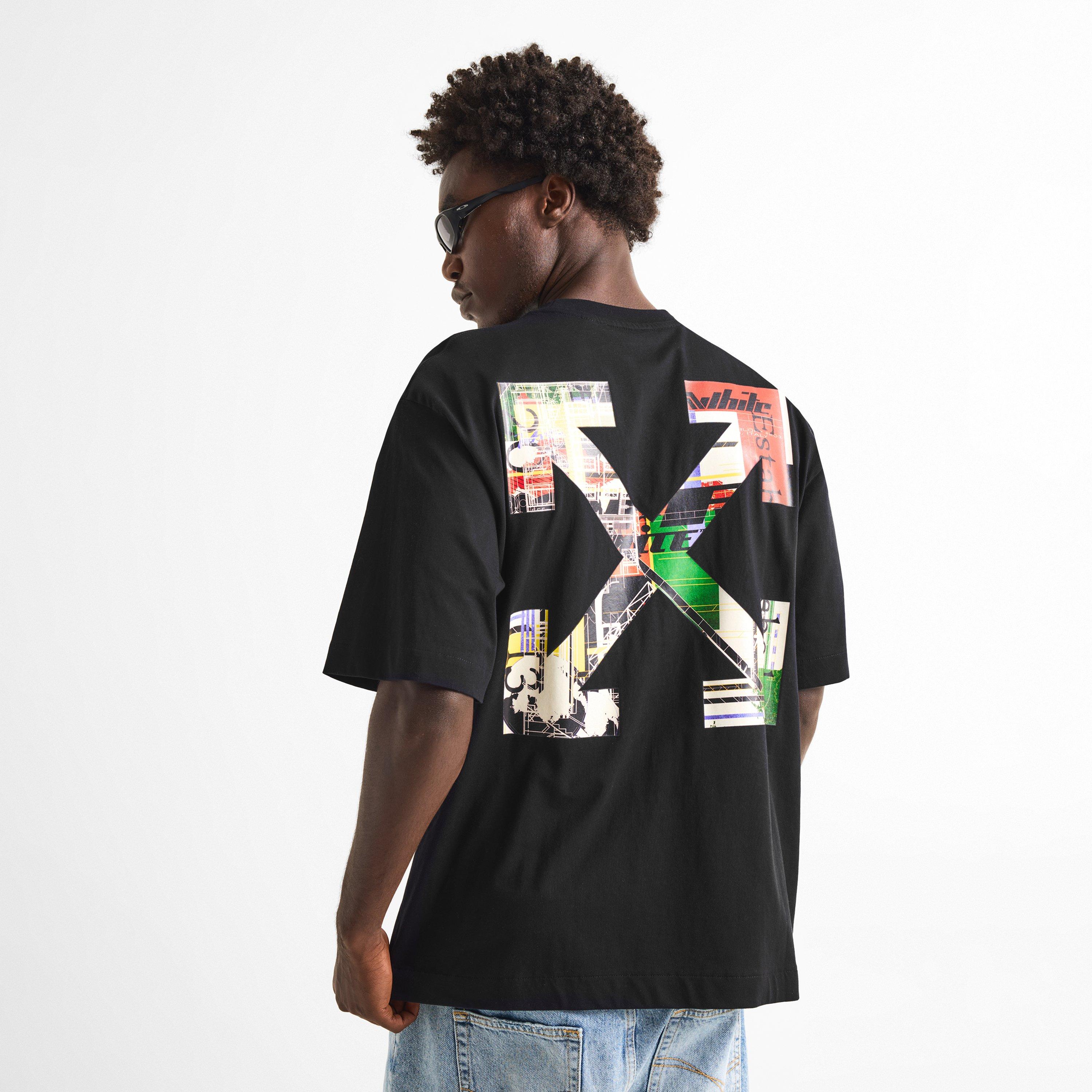 Black - Off White - Off Indstrl Arr SS T Sn63 - 4