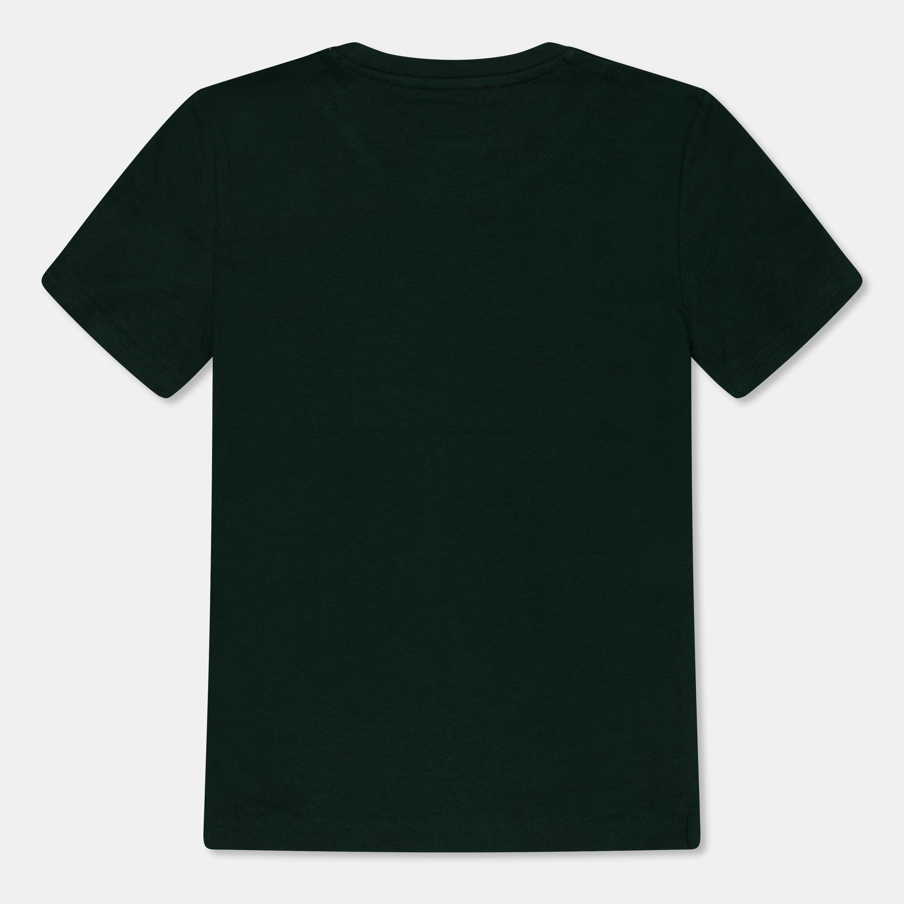 Groen - Farah - Print Logo Graphic Ss Tee Racing Juniors - 2