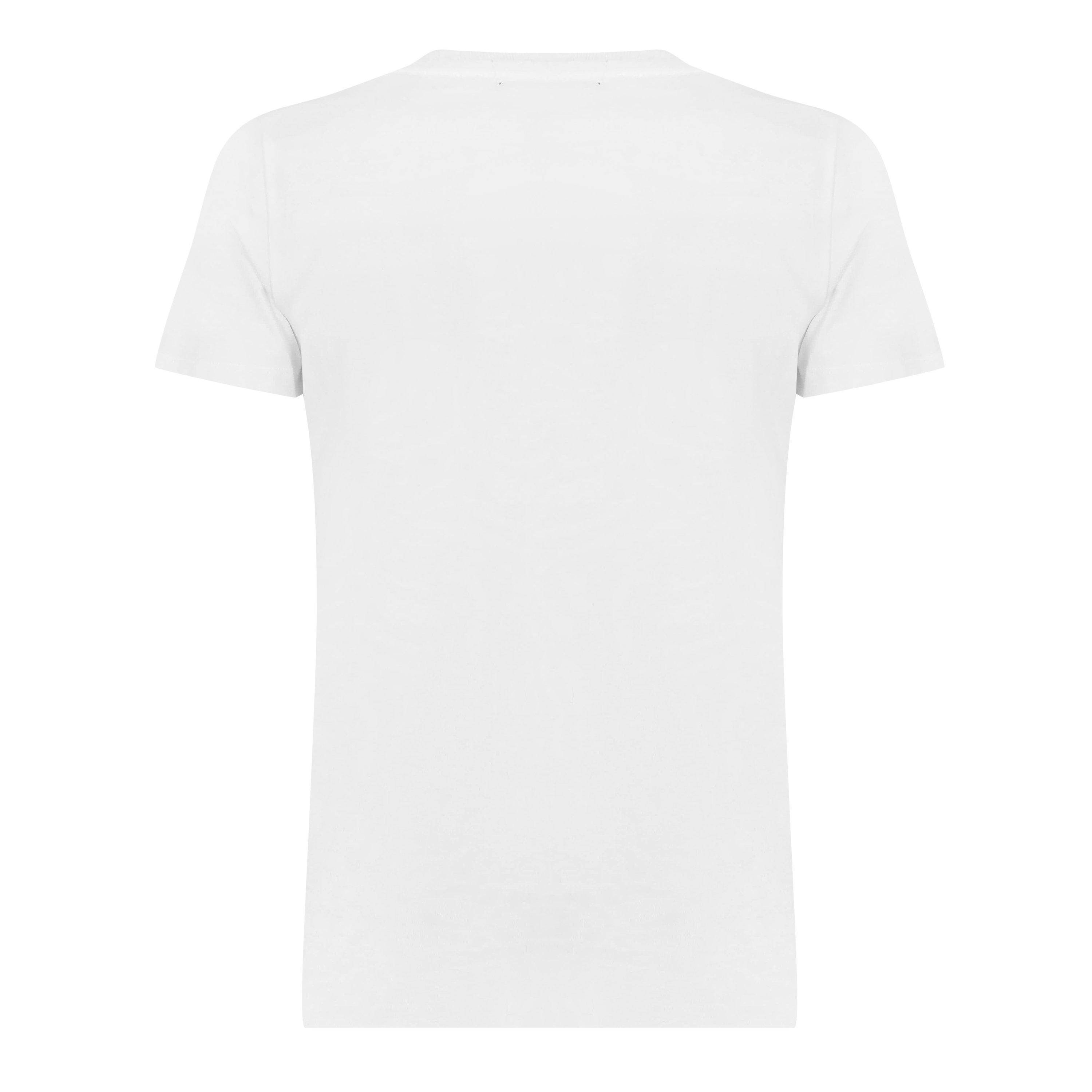 White - Represent - Men's Script R Oversized T-Shirt - 2