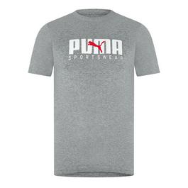 Puma Puma Key Graphic Tee T-Shirt Mens