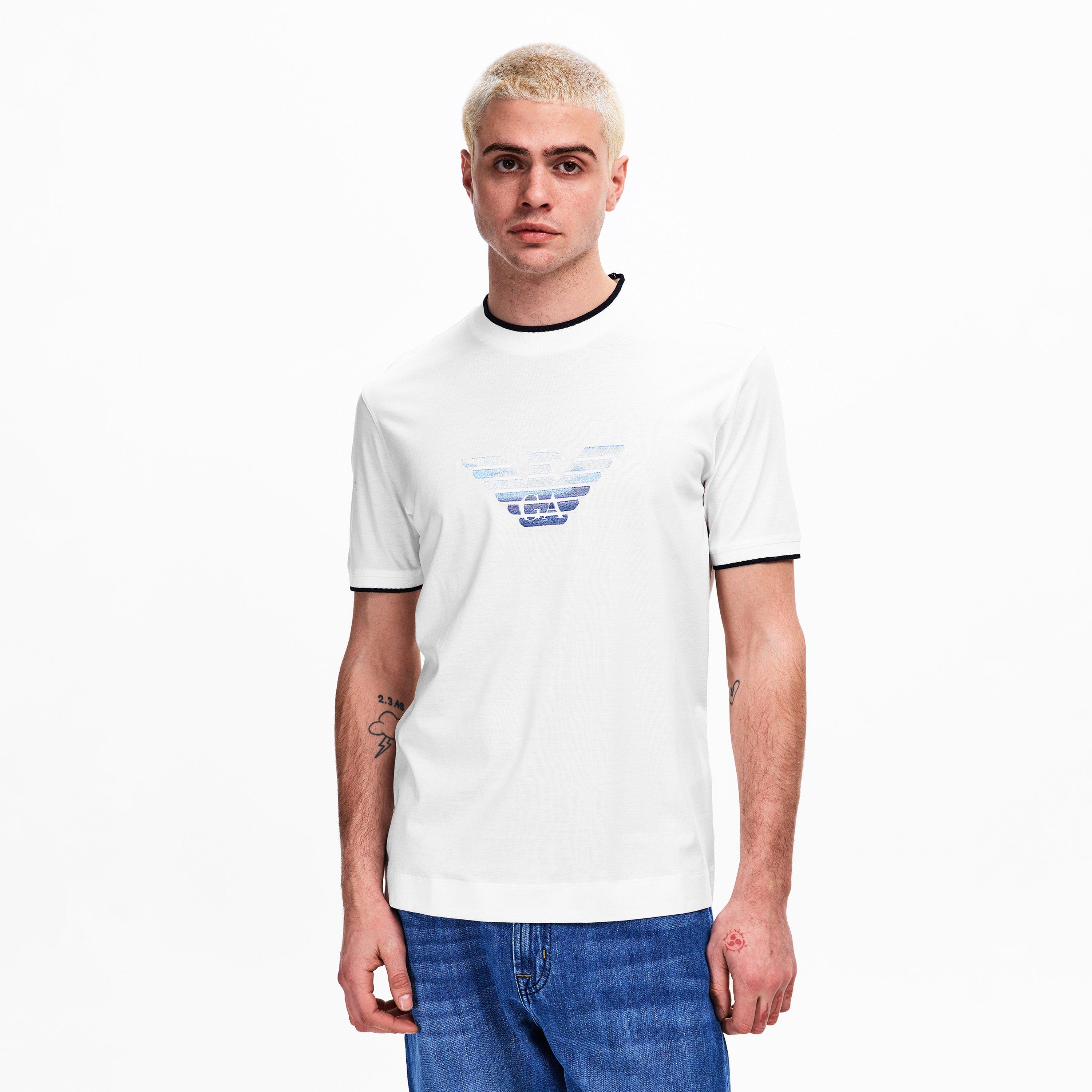 Off White - Emporio Armani - Men's T-Shirt - 3