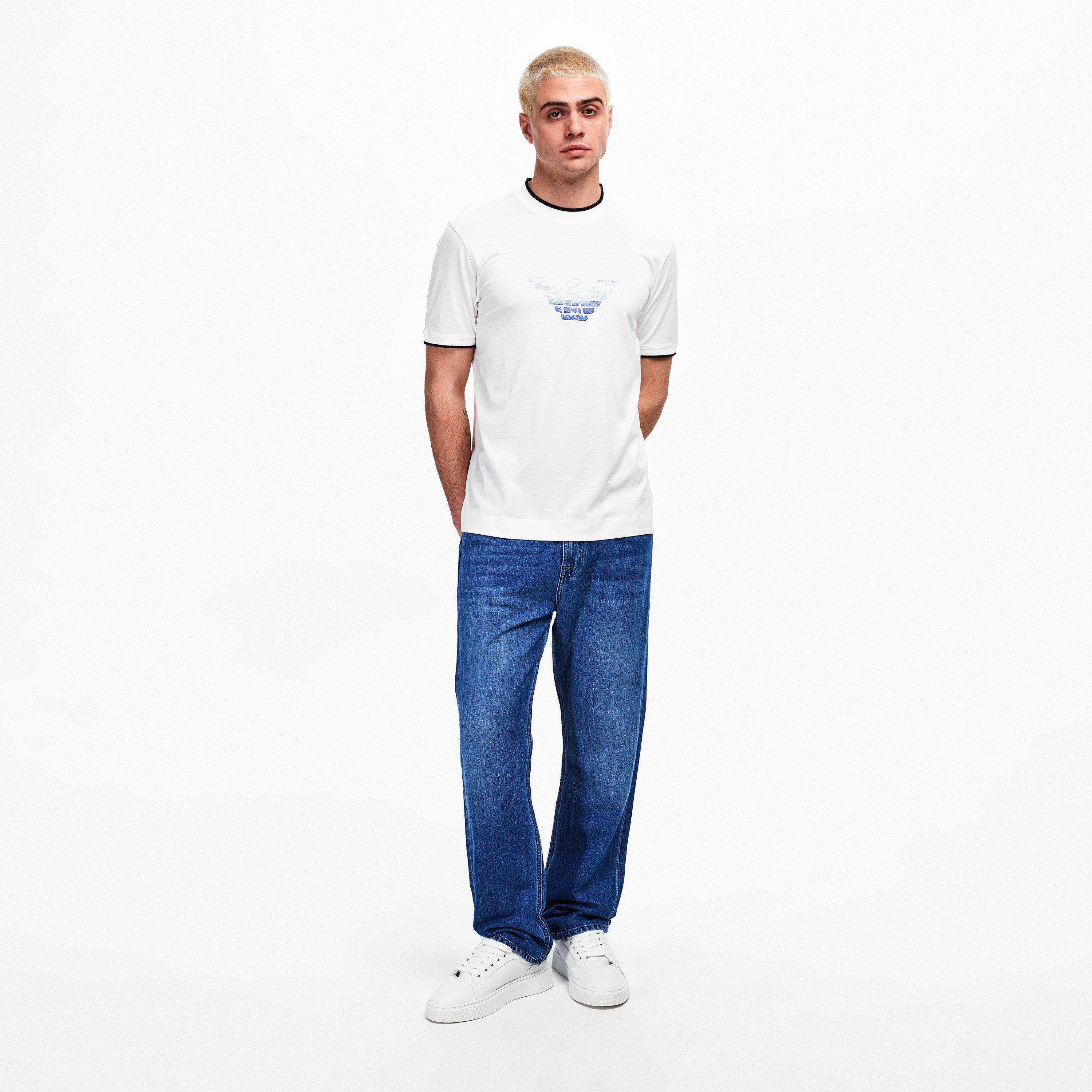 Off White - Emporio Armani - Men's T-Shirt - 6