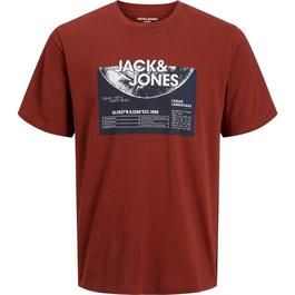 Jack and Jones JJ Short-Sleeve Regular Fit T-Shirt