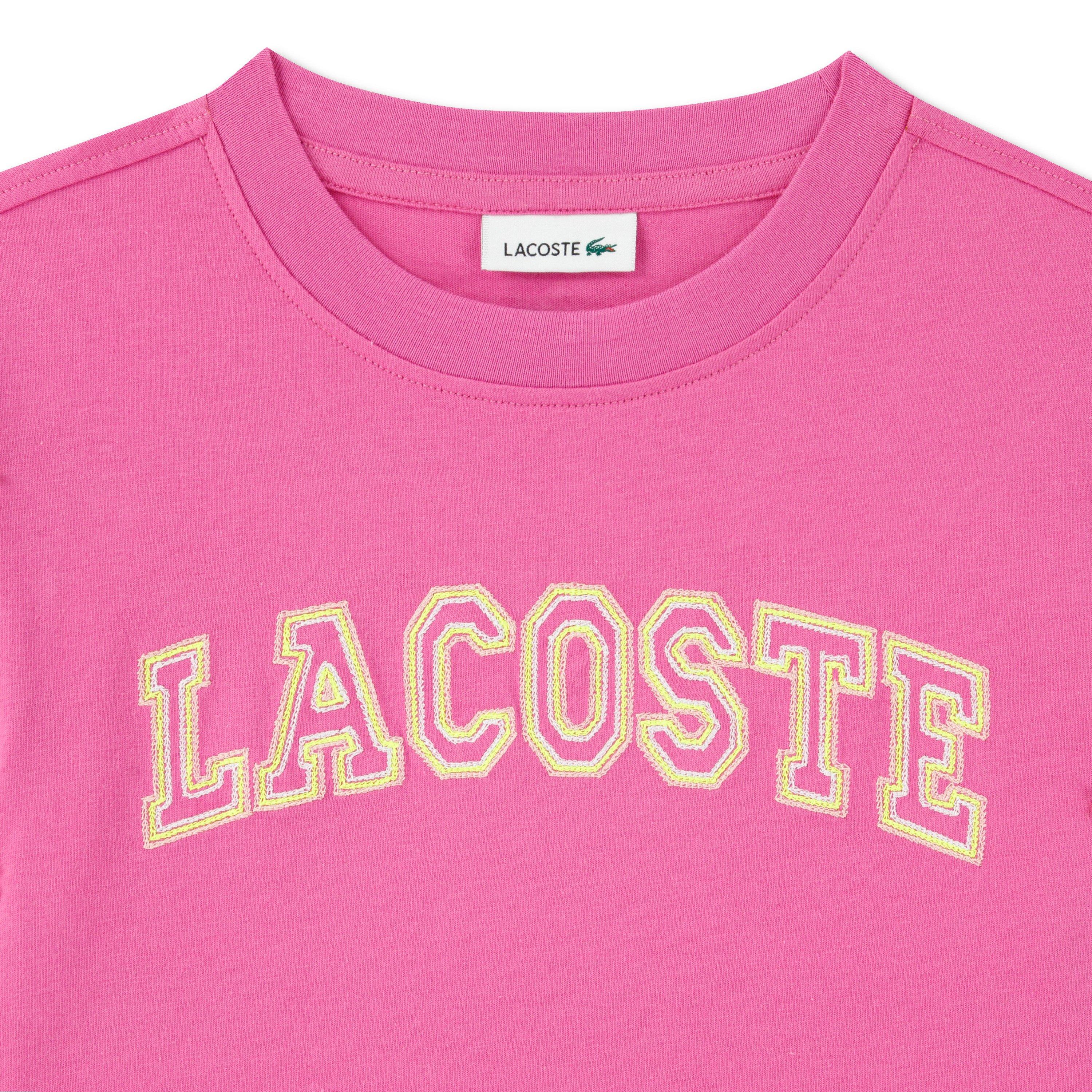 Fuschia GLH - Lacoste - Lacoste Embroid Tee Jn62 - 2