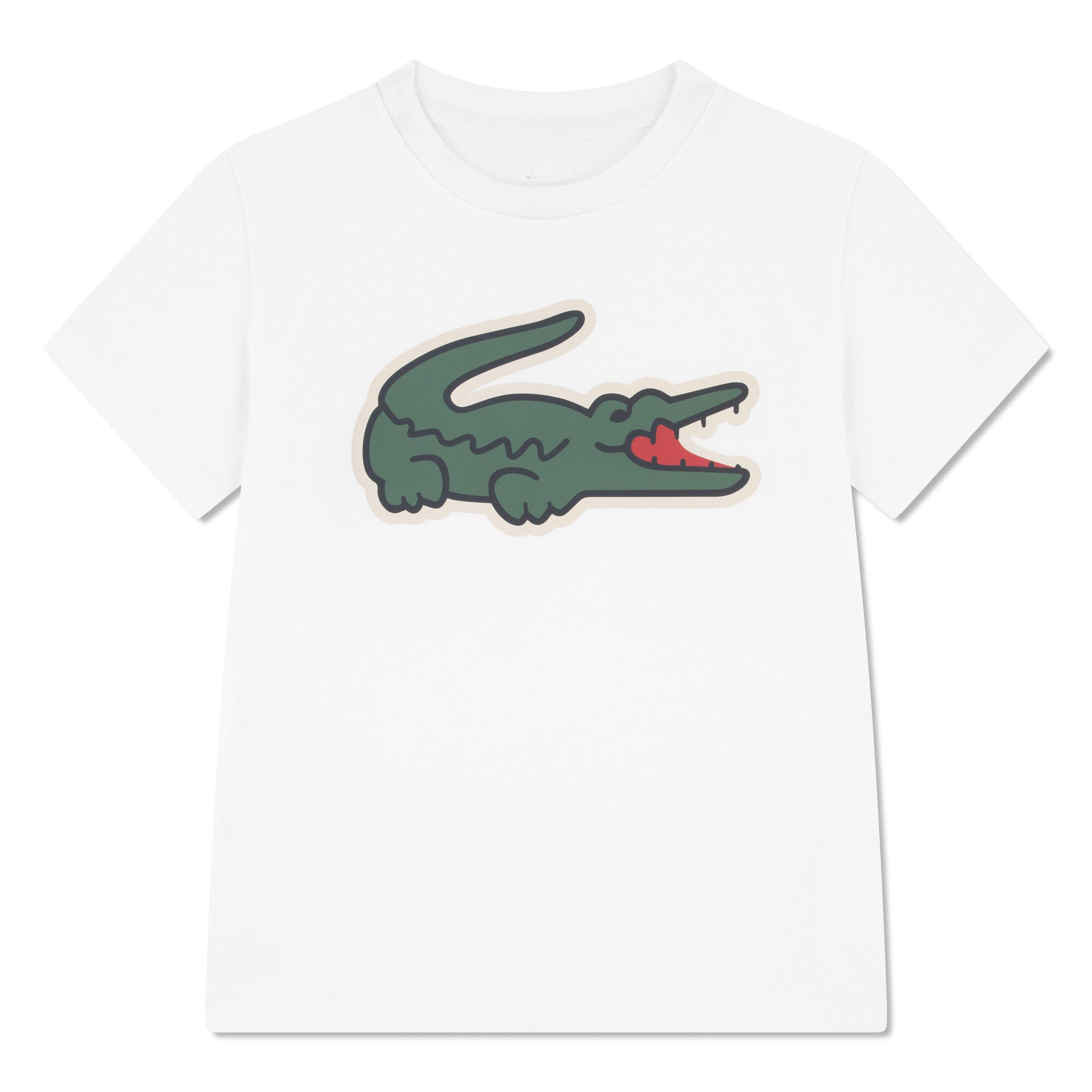 Lacoste Kids' T-Shirt - White W8L - 4 Years