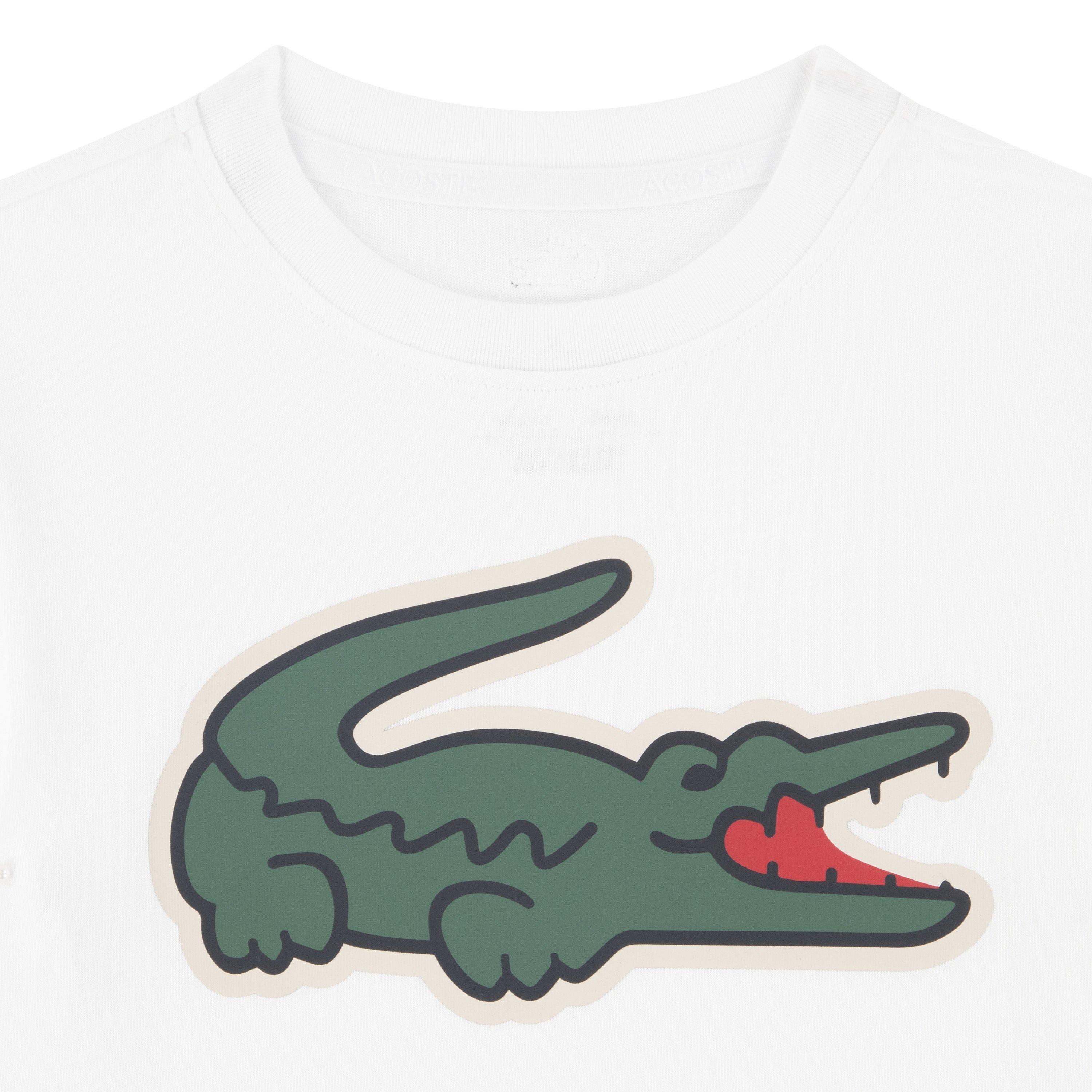 White W8L - Lacoste - Lacoste Big Logo Tee Jn62 - 2