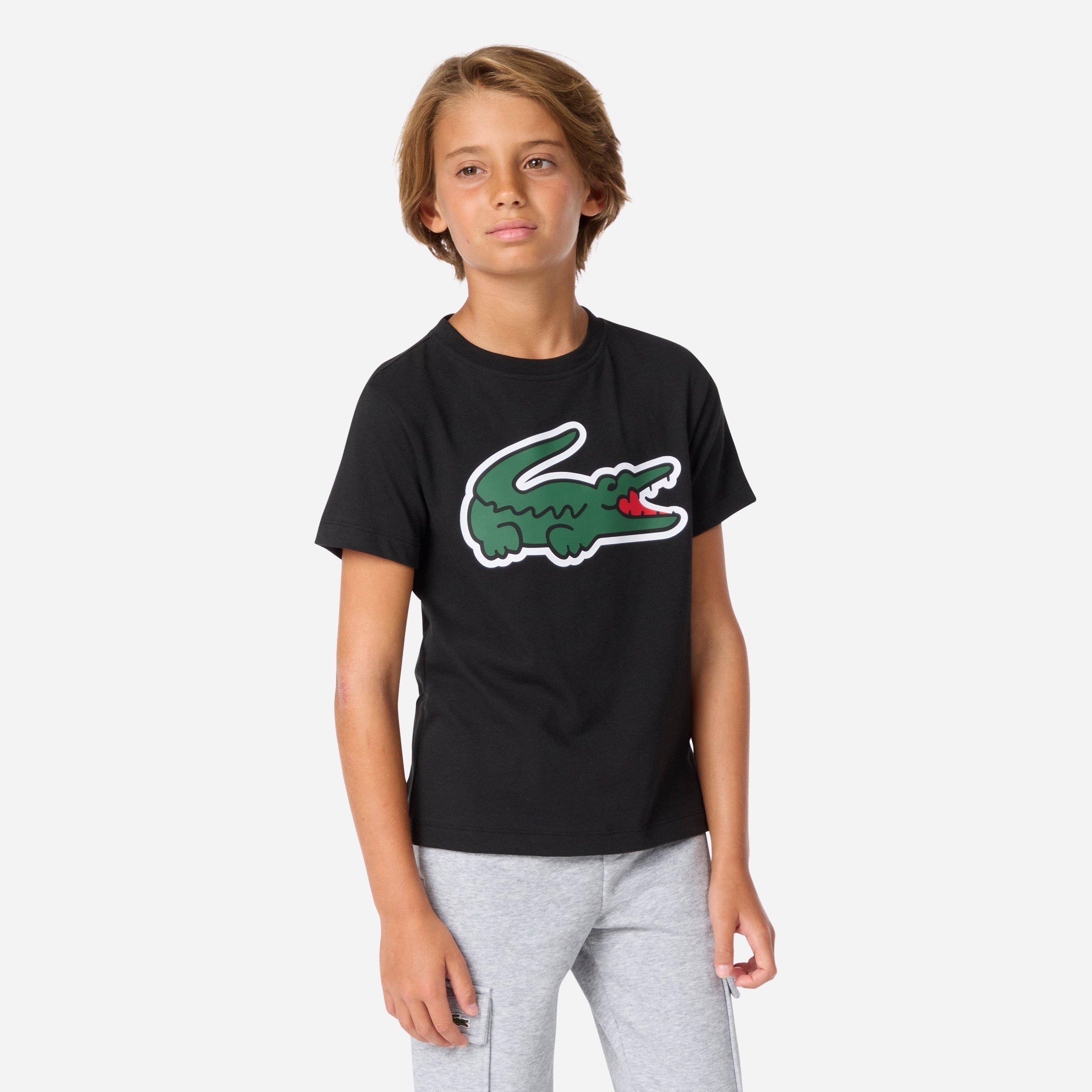 Black K96 - Lacoste - Kids' T-Shirt - 4