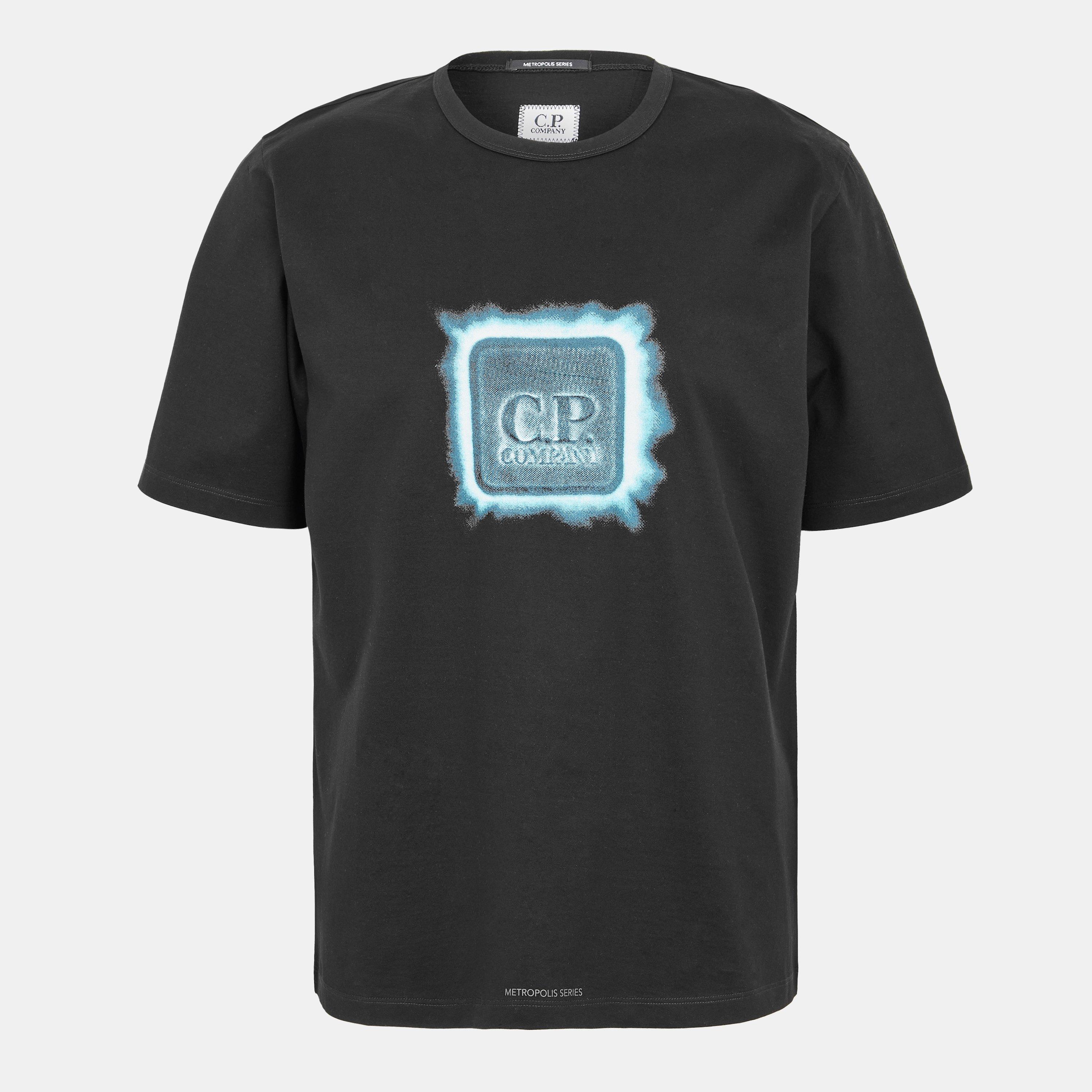 CP Company Metropolis Men's Front Logo T-Shirt | Cruise Fashion