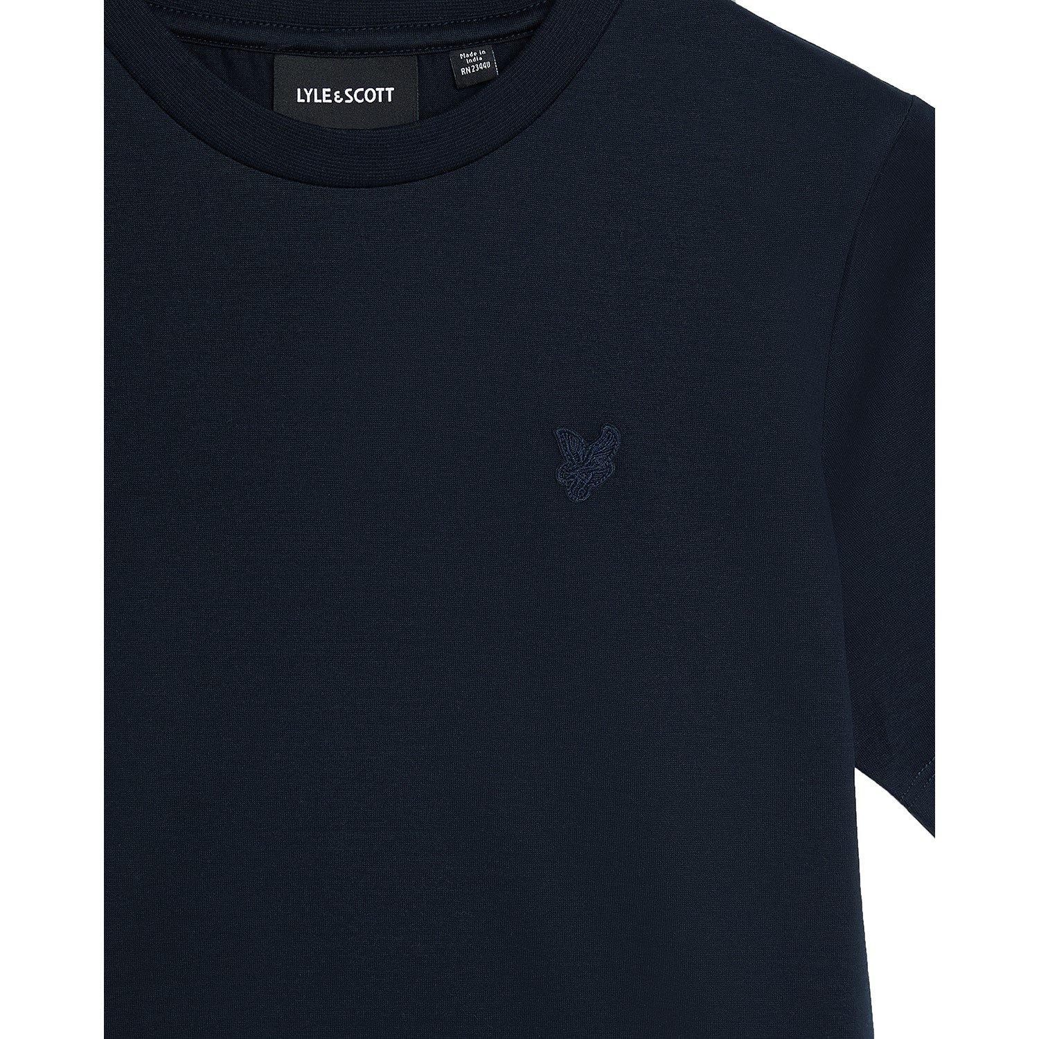 Lyle And Scott Boys Kids' Tonal T-Shirt - Dark Navy - 10-11 Years