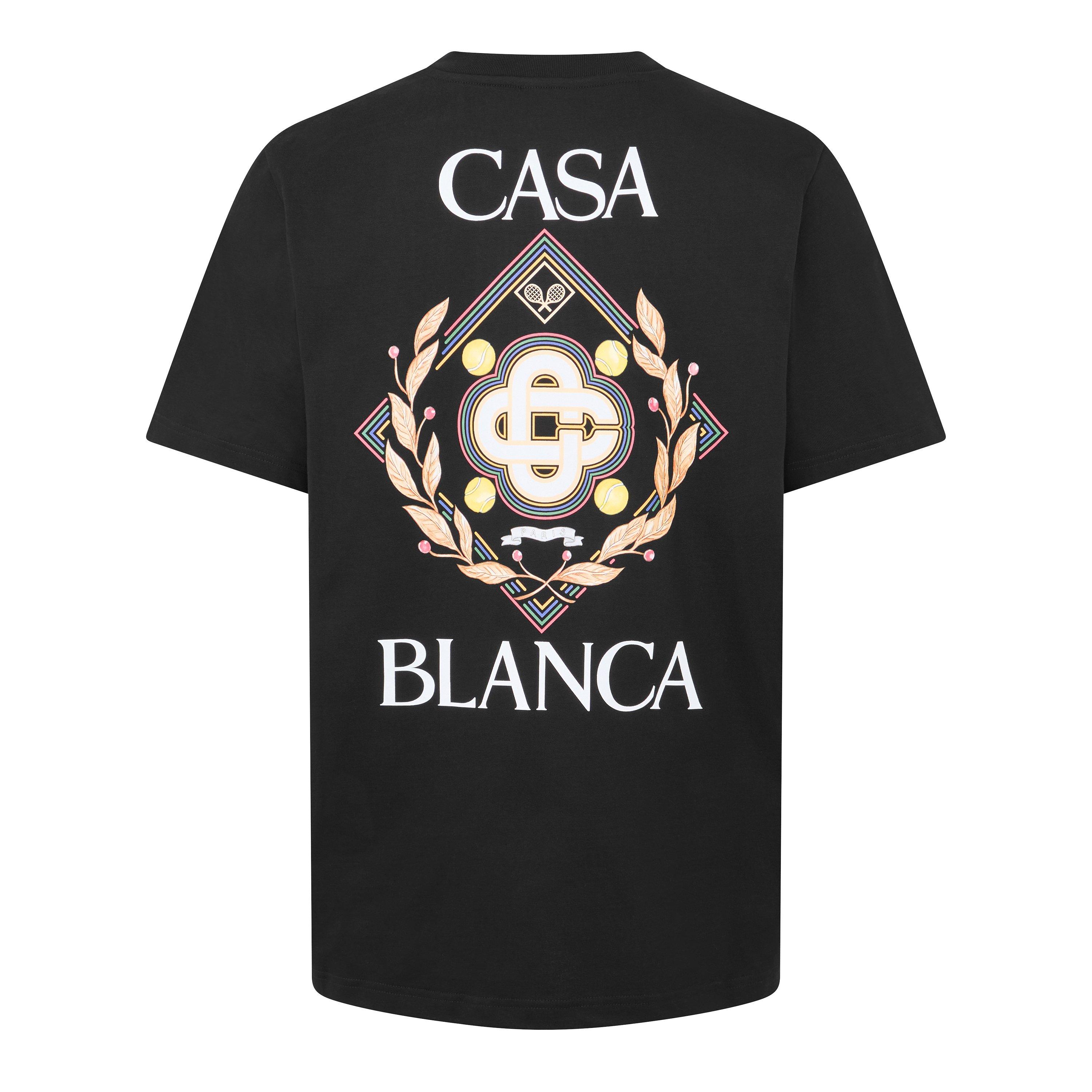 Black - Casablanca - Casa Champion Tee Sn00 - 2