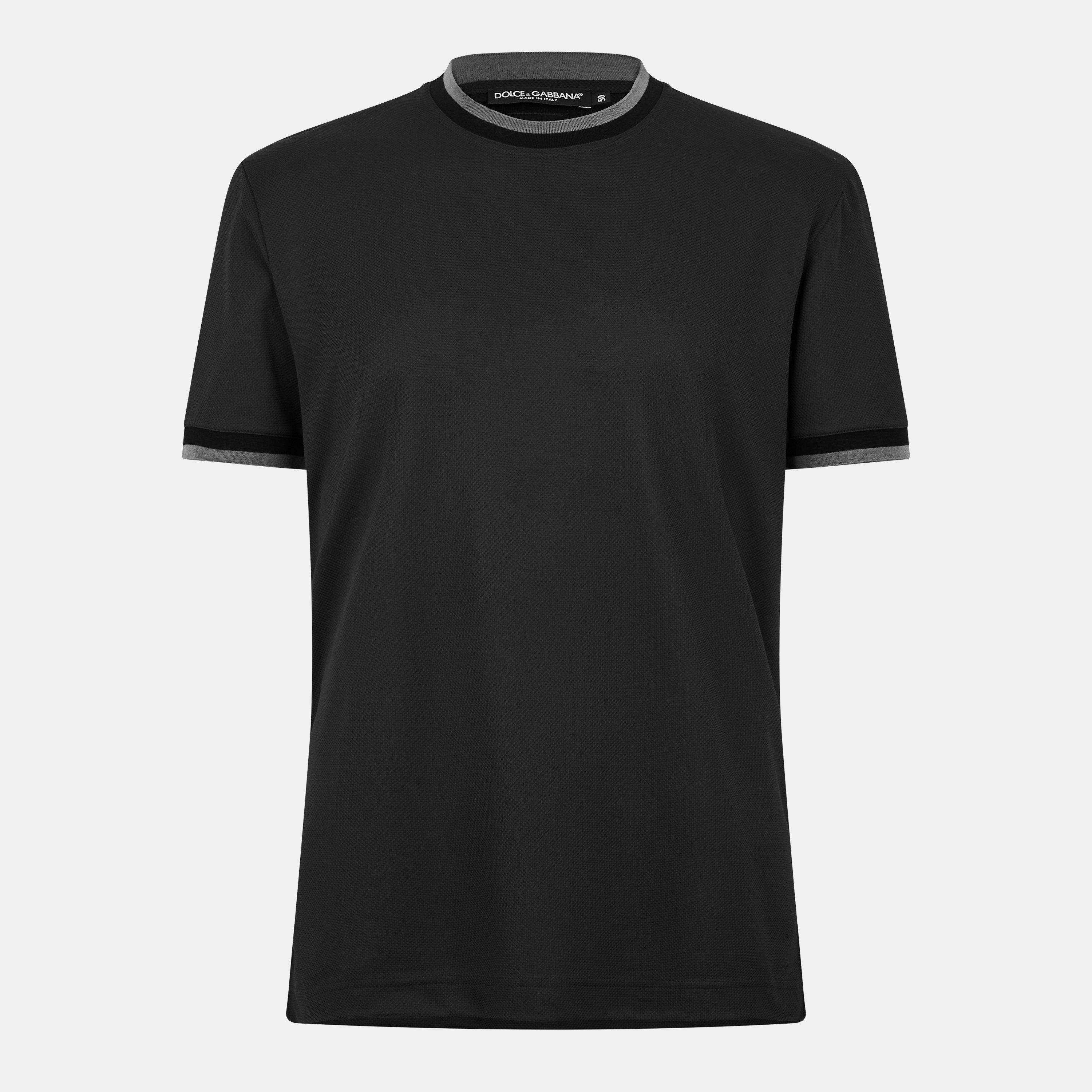 Dolce and Gabbana Men's Travel T-Shirt - N0000 Nero - L