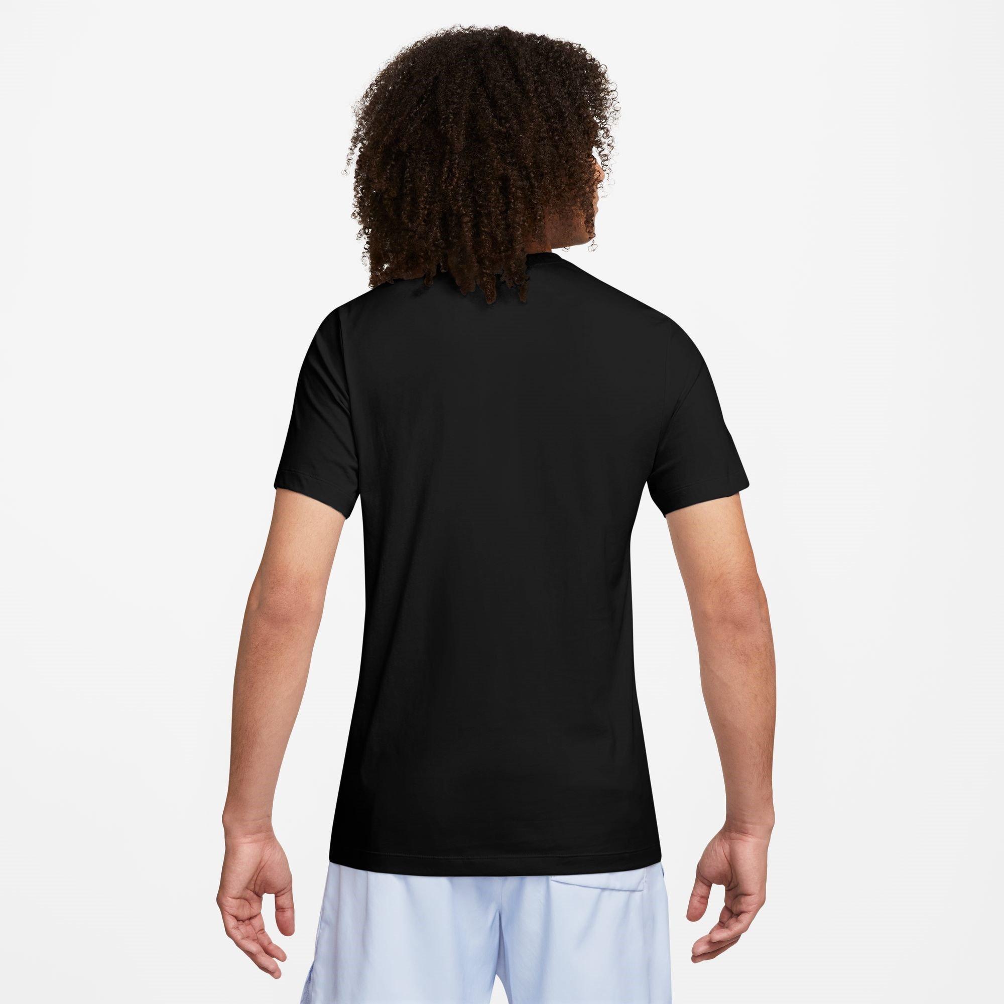 Nero/Bianco - Nike - Just Do It Swoosh T-Shirt Mens - 4