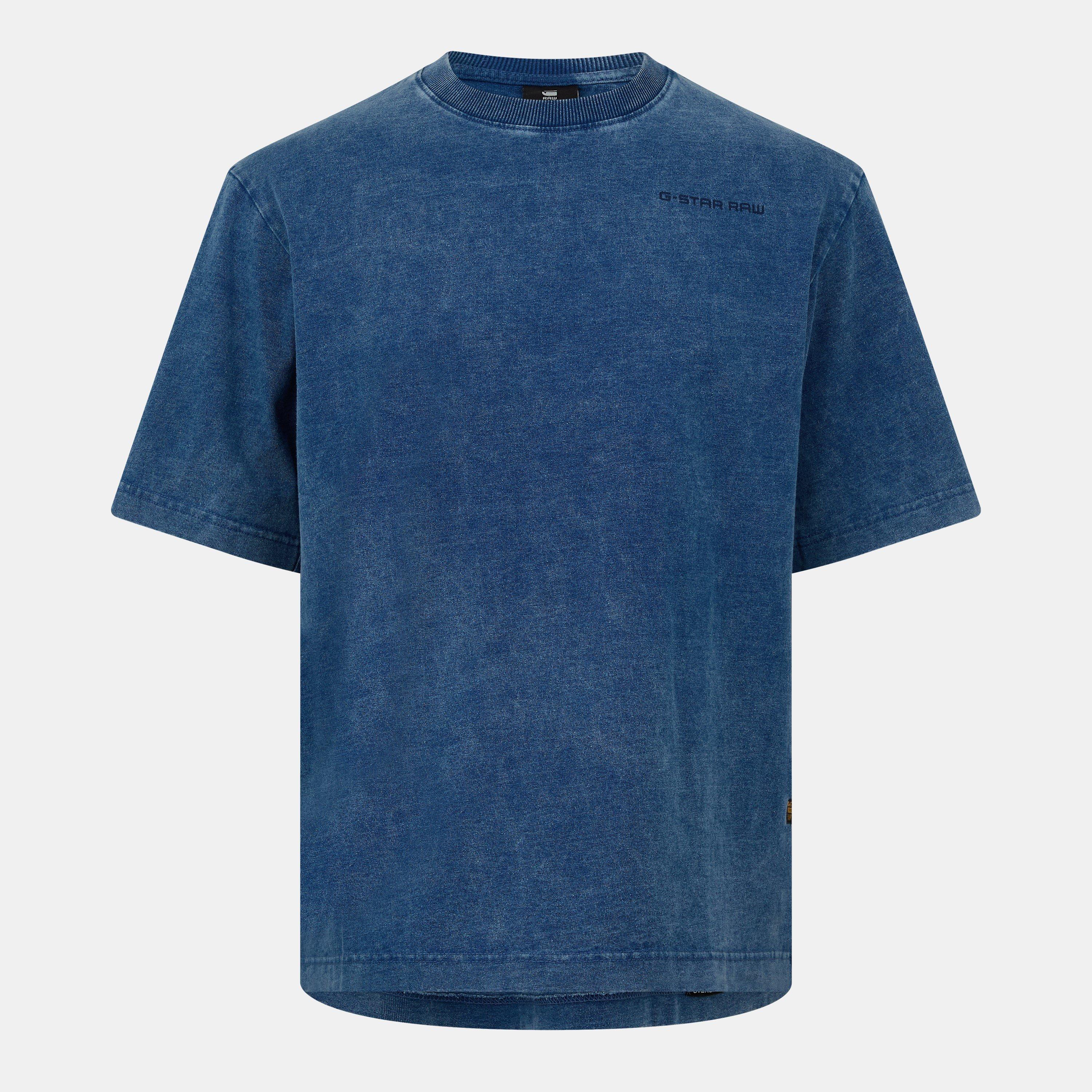 Izblijedjelo plavo - G Star - Indigo Boxy T-Shirt - 1