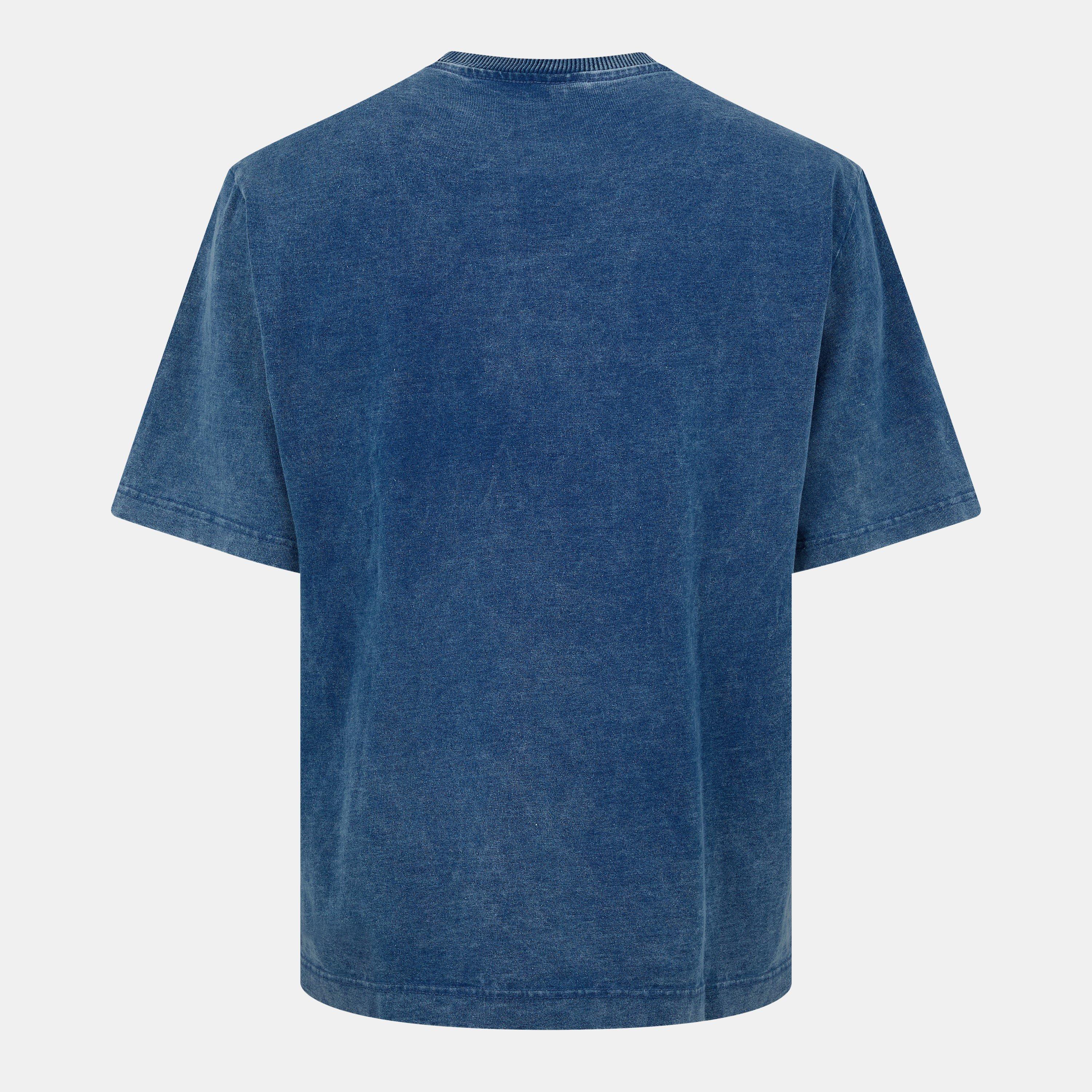 Izblijedjelo plavo - G Star - Indigo Boxy T-Shirt - 2