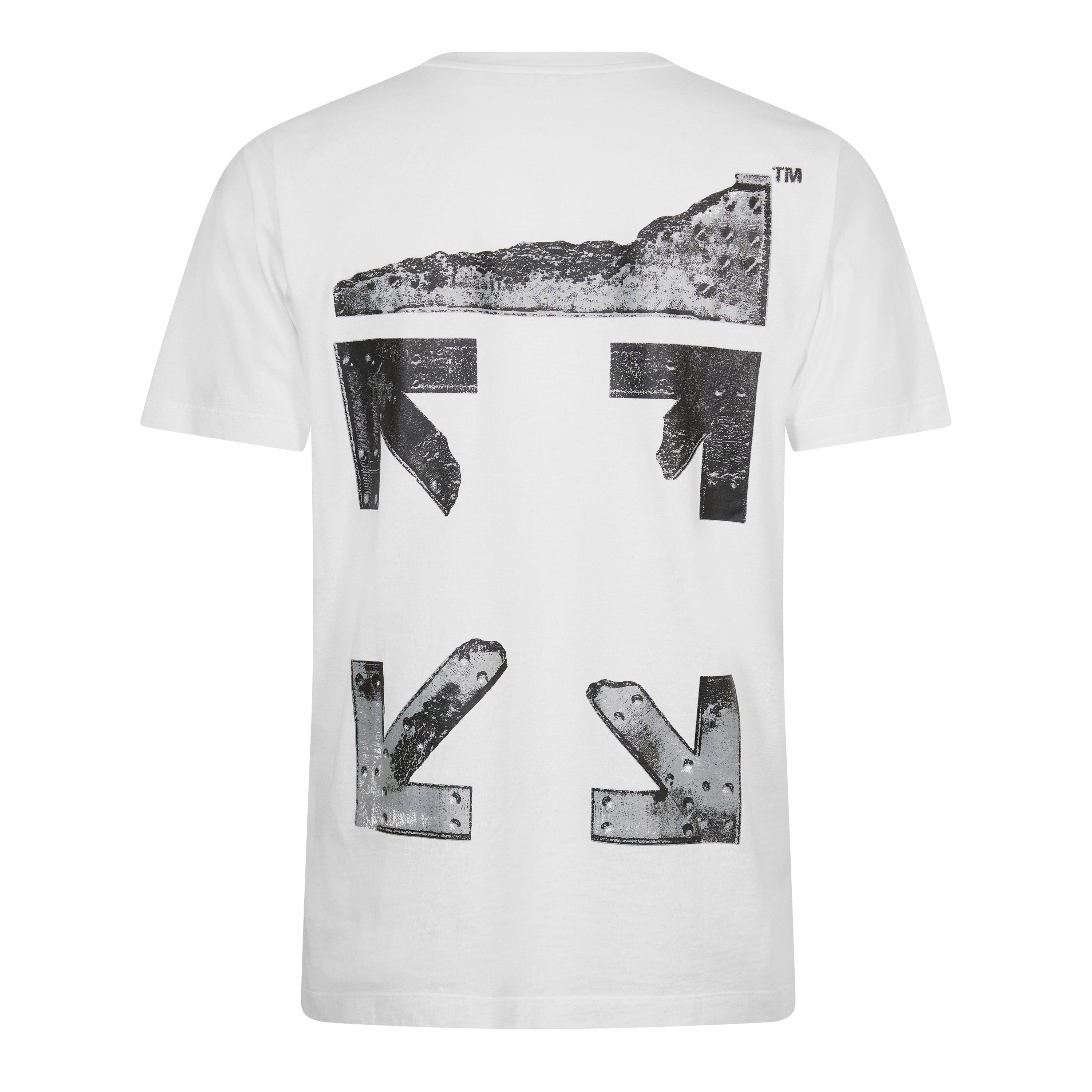 White 1000 - Off White - Men's Metal Arrow T-Shirt - 2
