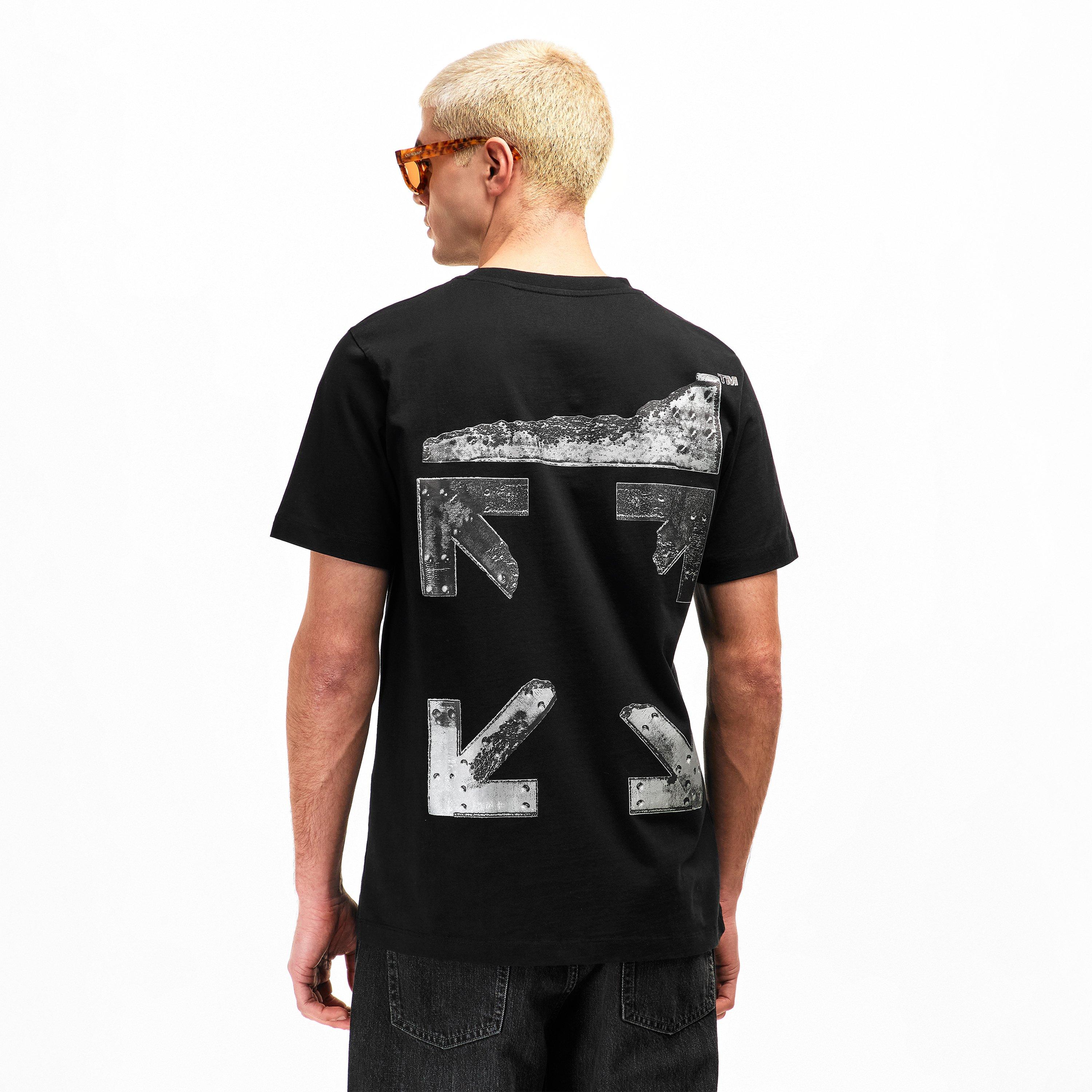 Black 0001 - Off White - Off Metal Arrow Tee Sn62 - 4