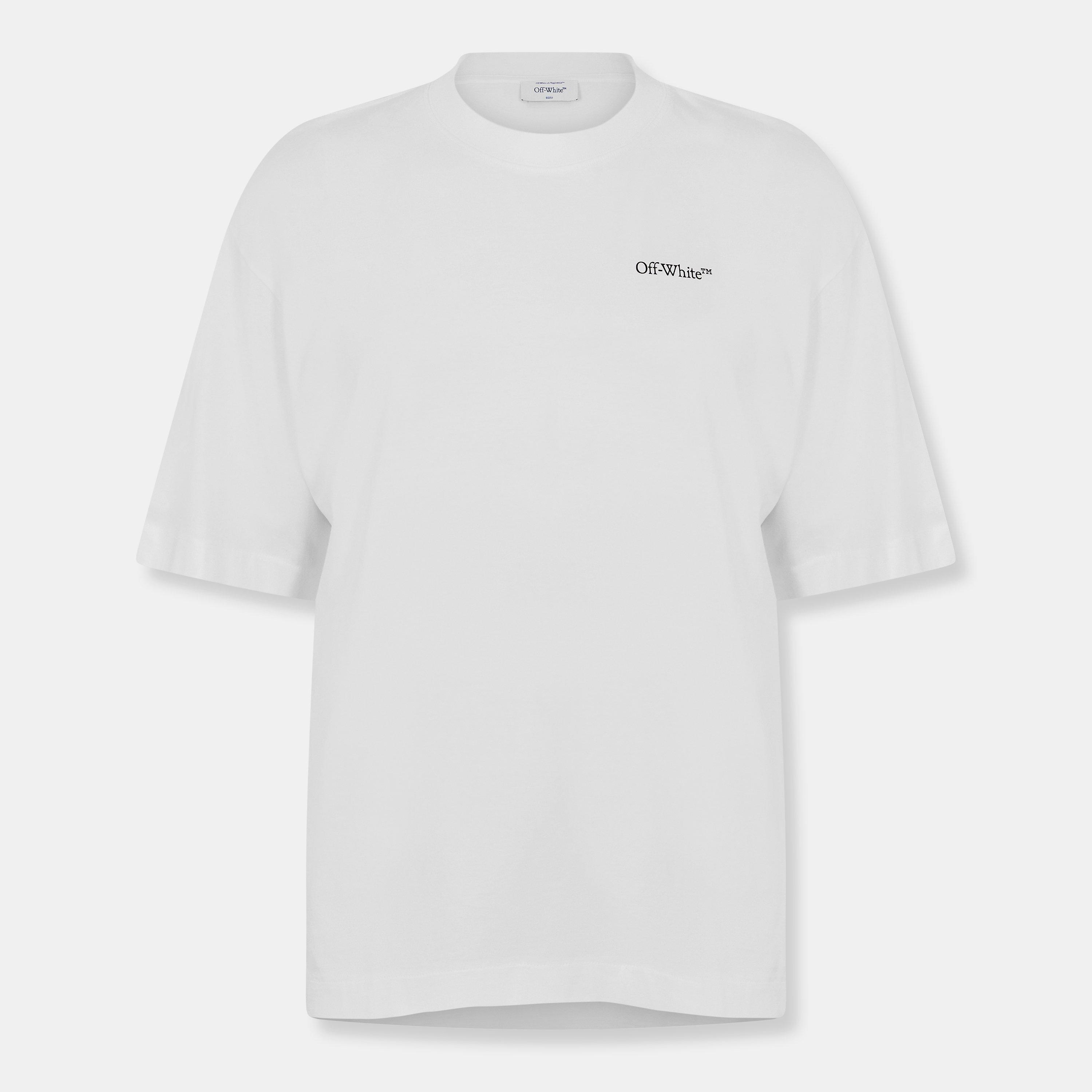 White - Off White - Men's Scribble T-Shirt - 2