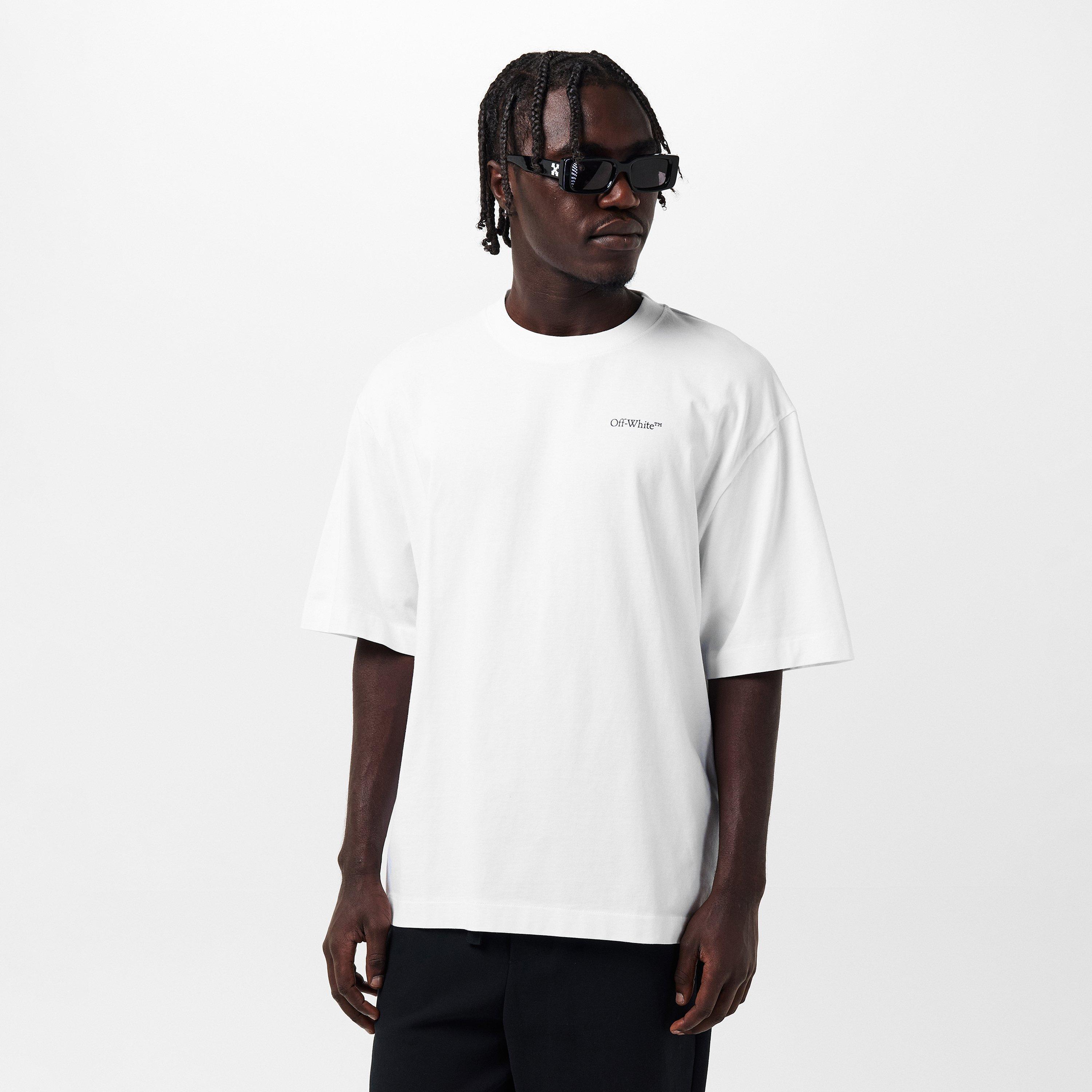 Off White | Men's Scribble T-Shirt | Cruise Fashion