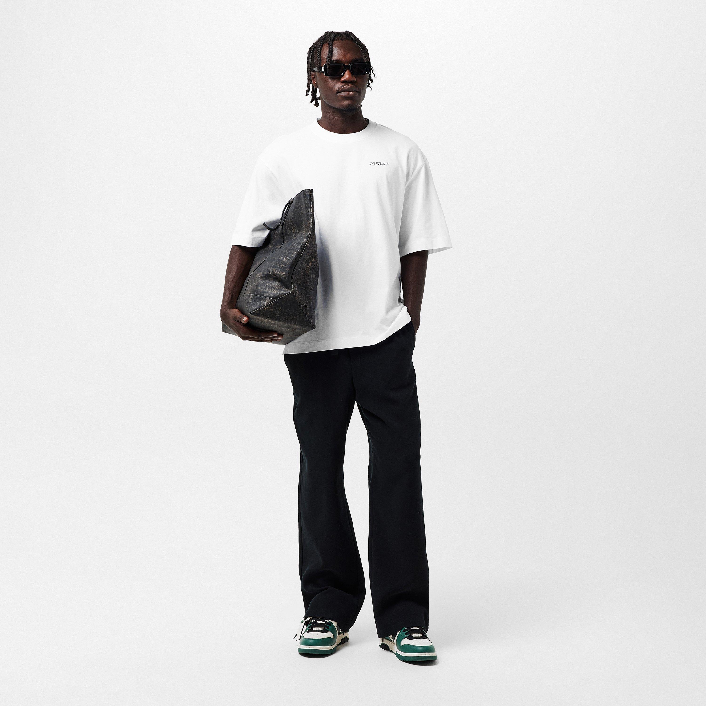 White - Off White - Men's Scribble T-Shirt - 6