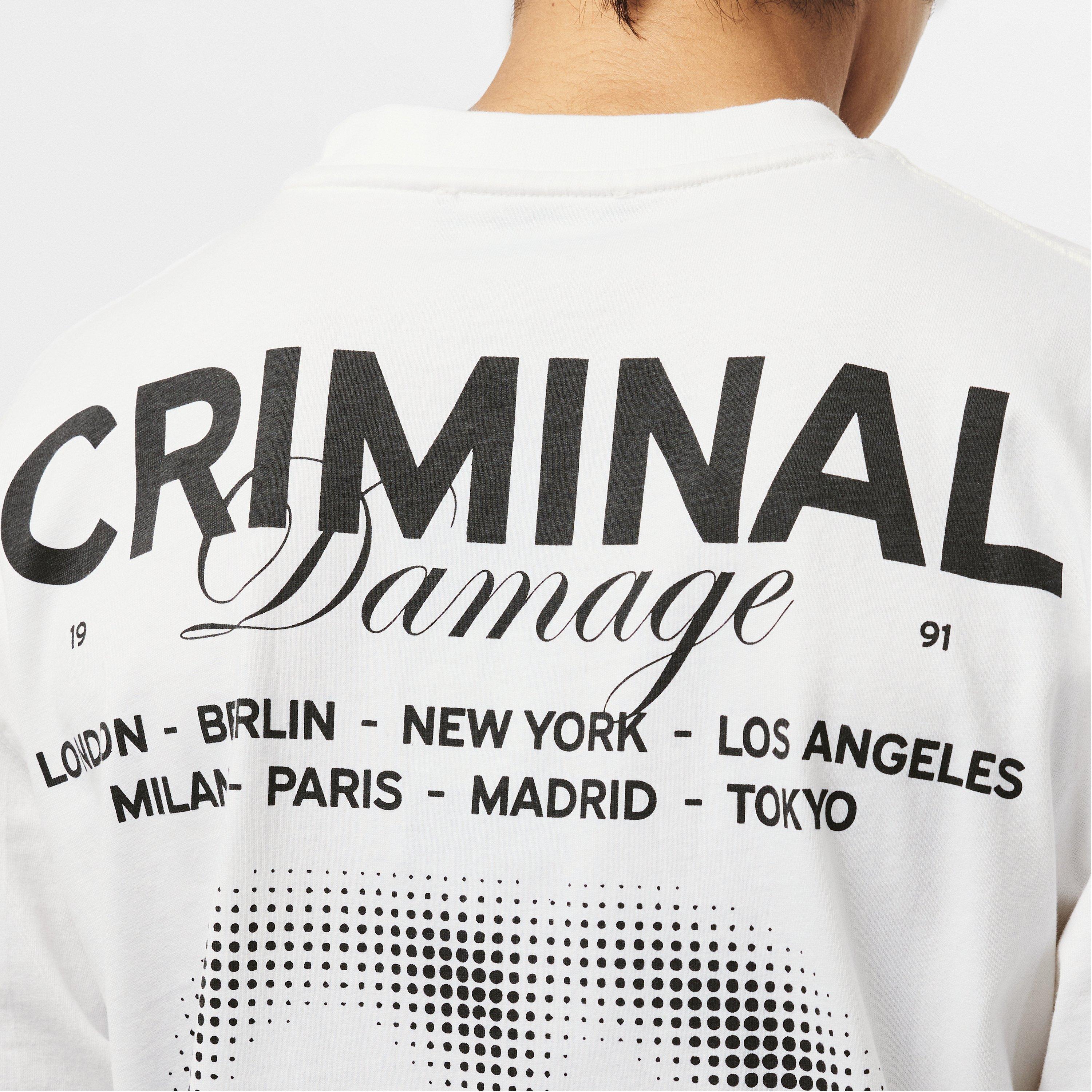 White - Criminal Damage - Adults Next Move Regular Fit T-Shirt - 5