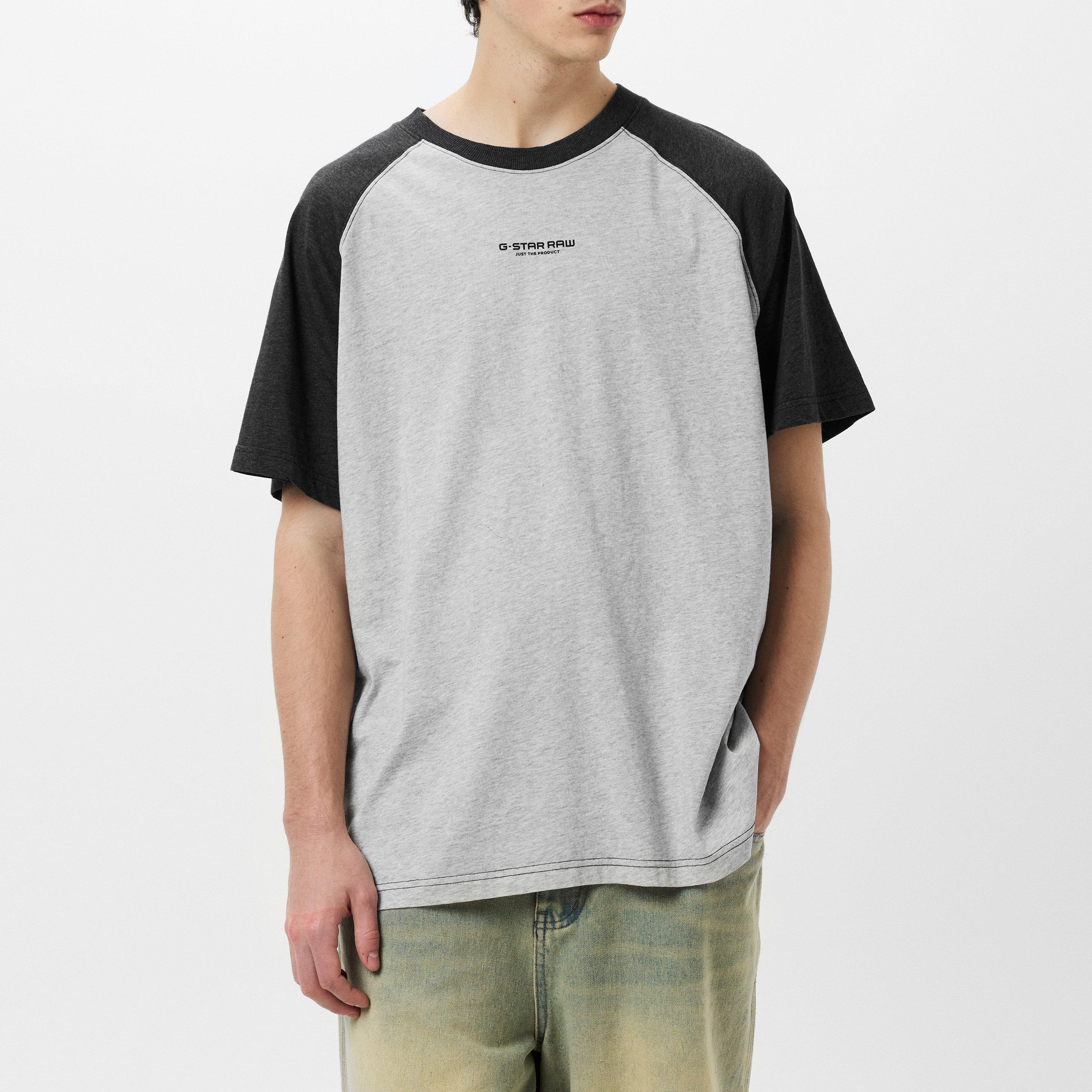 Milk/Black - G Star - Baseball Loose T-Shirt - 3