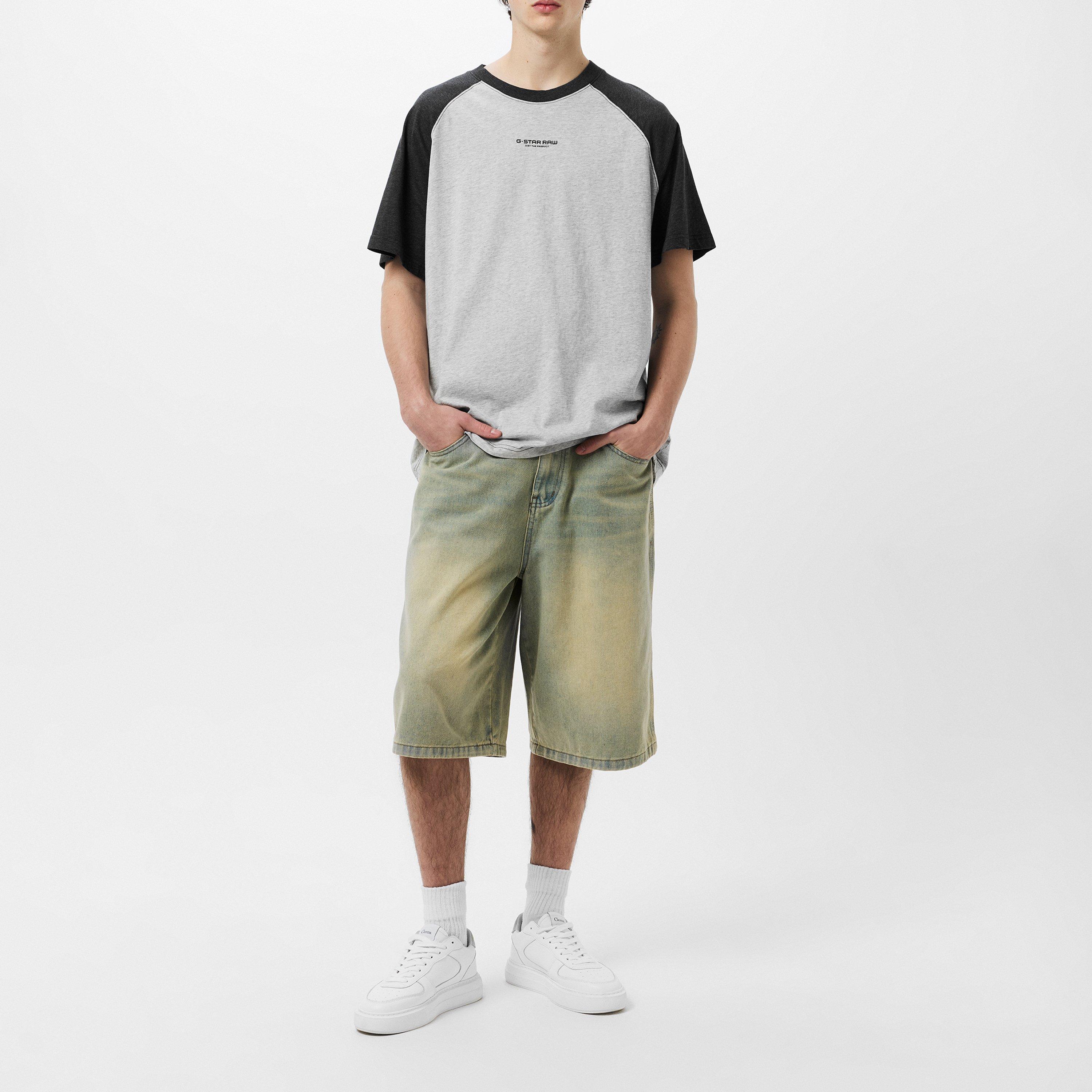 Milk/Black - G Star - Baseball Loose T-Shirt - 6