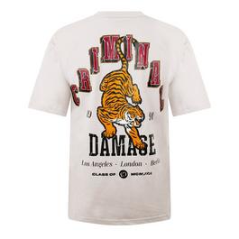Criminal Damage Tigers T-Shirt Adults