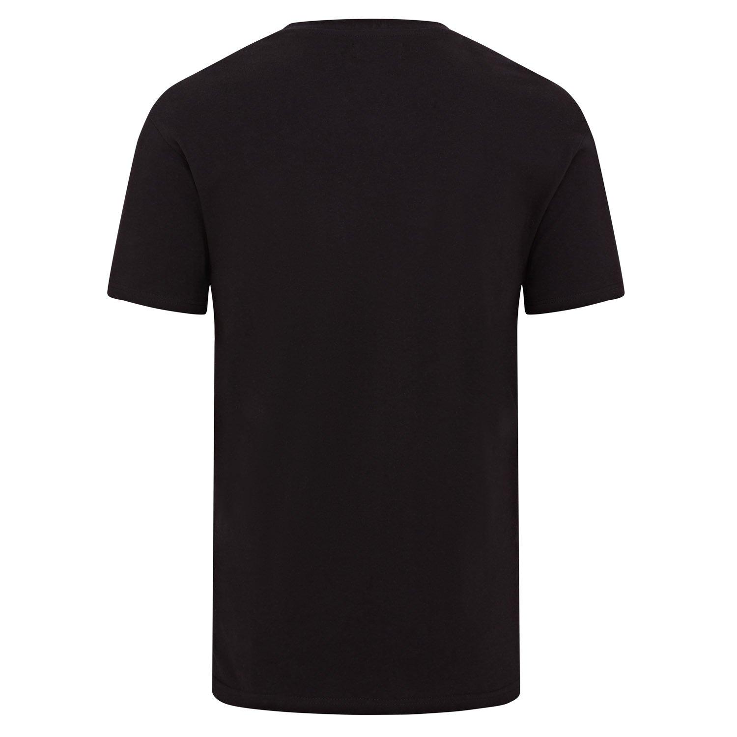 Black - DKNY - Short Sleeve Mens T-Shirt Cavaliers - 2