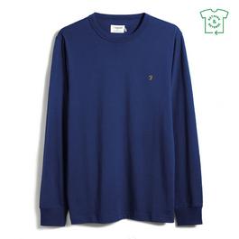 Farah Long Sleeve Dennis T Shirt