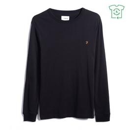 Farah Long Sleeve Dennis T Shirt