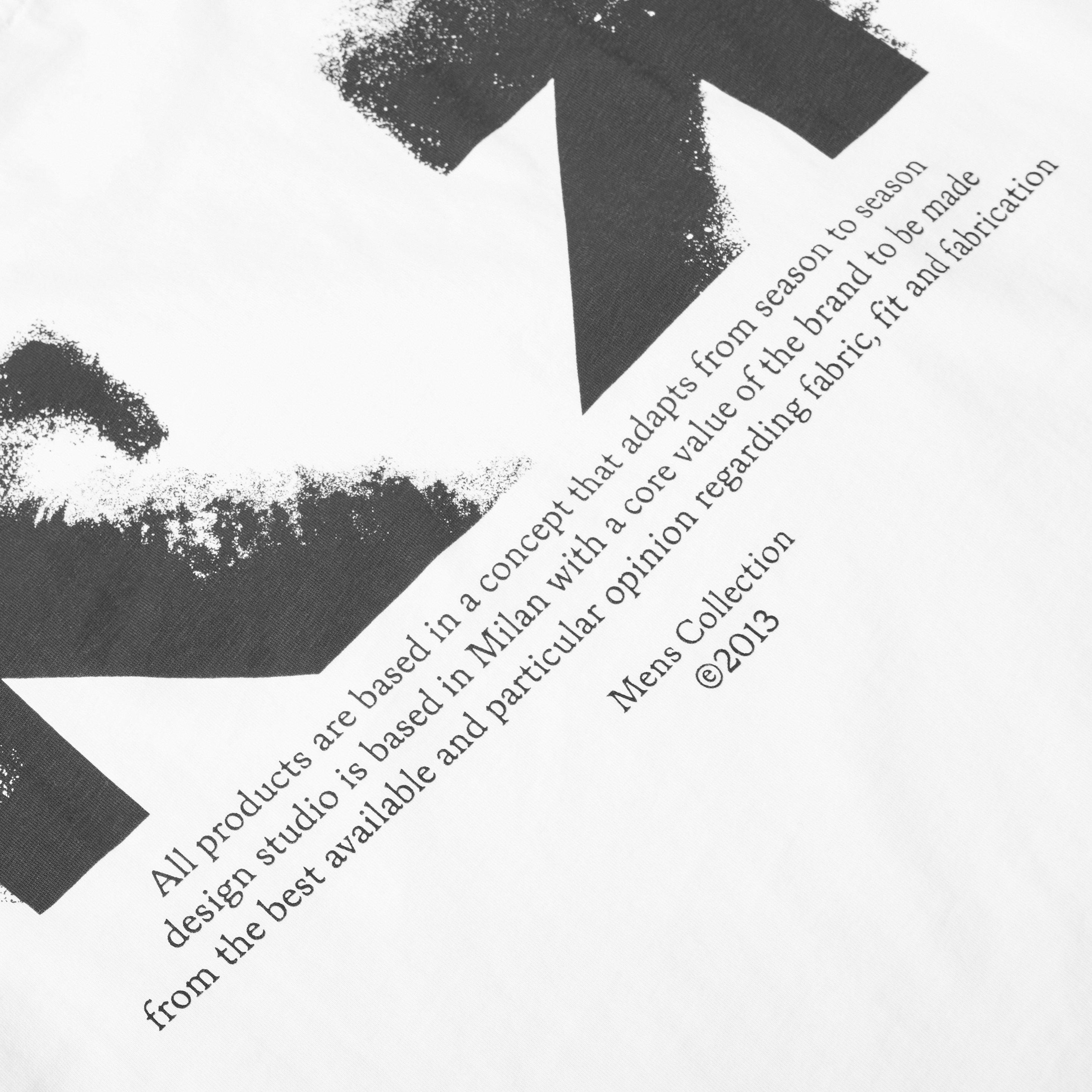 White 1000 - Off White - Men's Half Arrow Oversized T-Shirt - 5