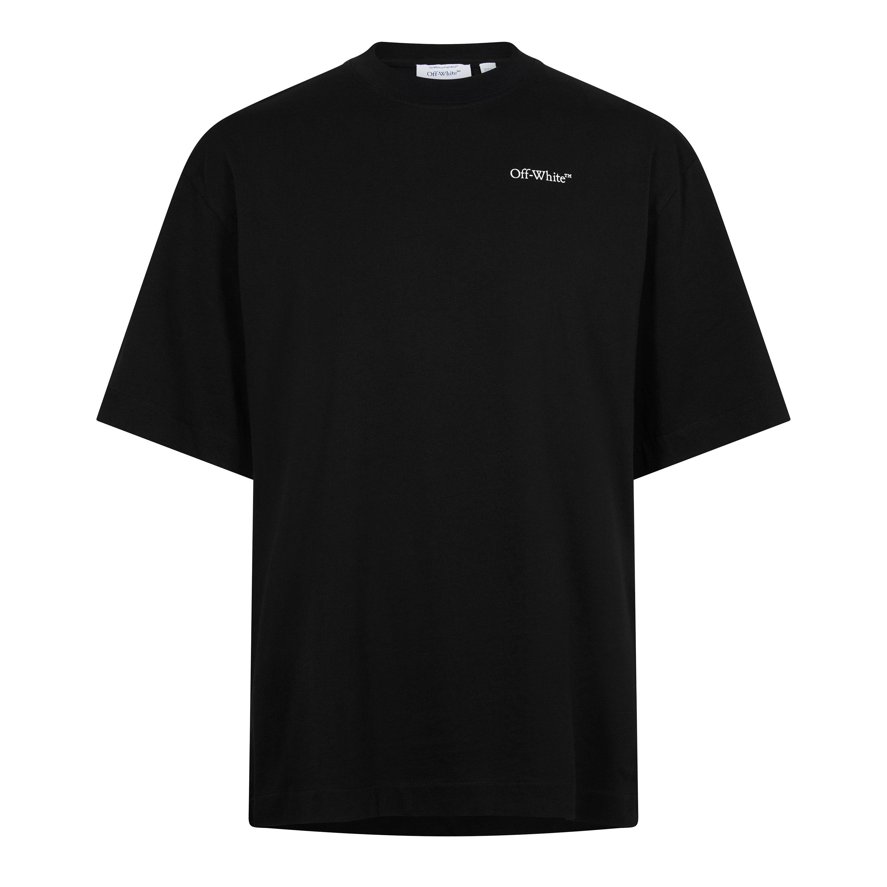Off White Men's Half Arrow Oversized T-Shirt - Black 0001 - L