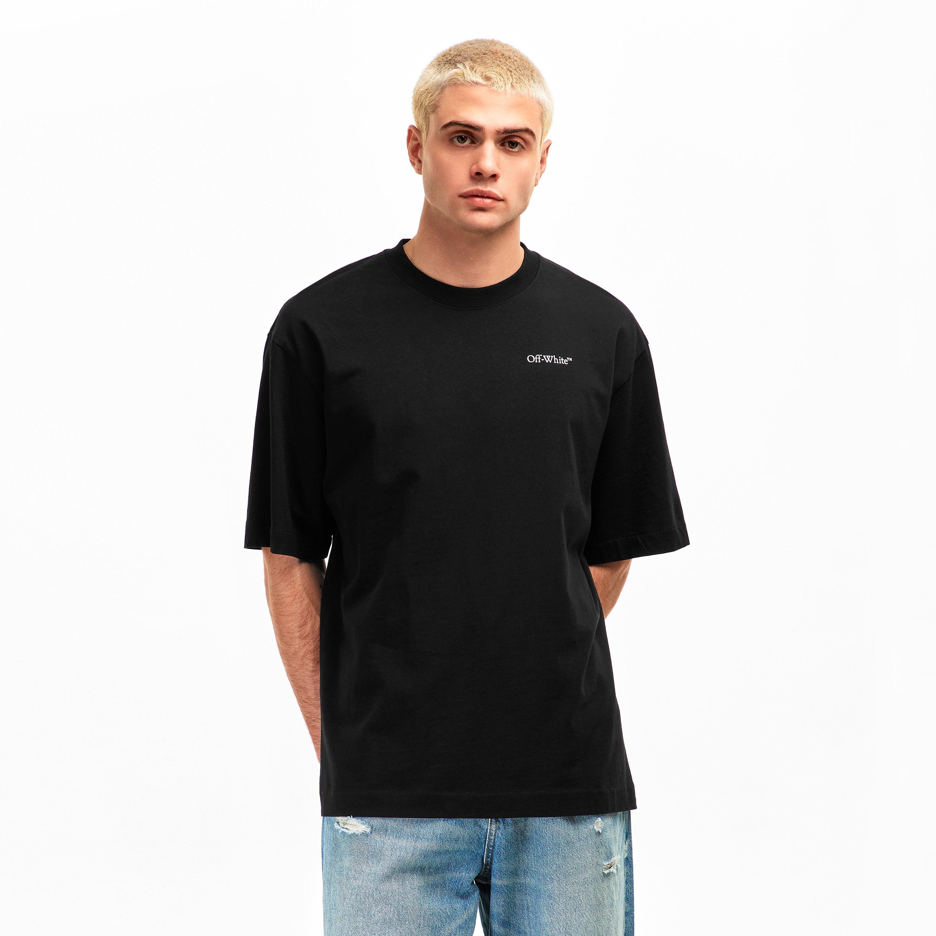 Black 0001 - Off White - Off Half Arrow Tee Sn62 - 3