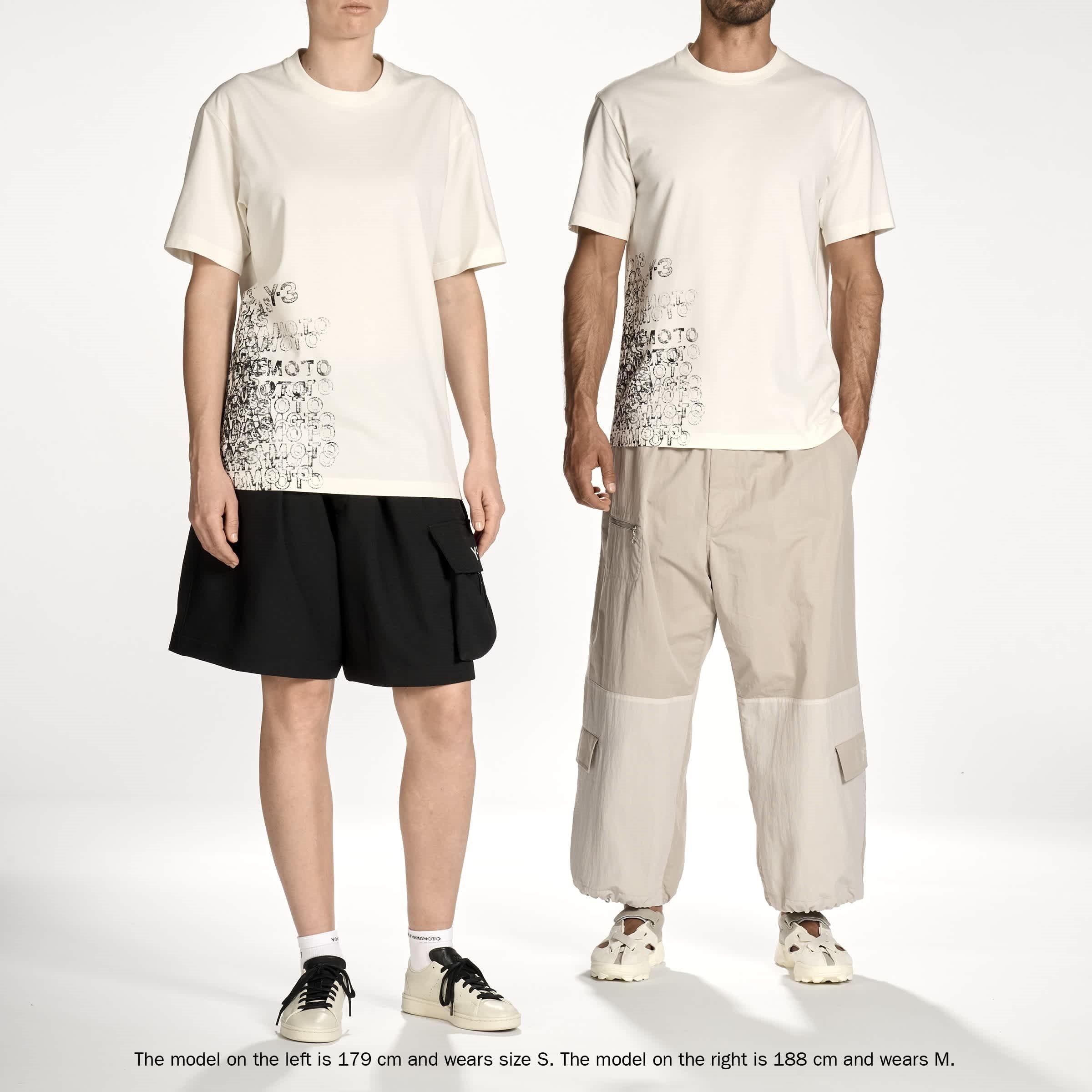 Core White - Y3 - Men's GFX T-Shirt - 3