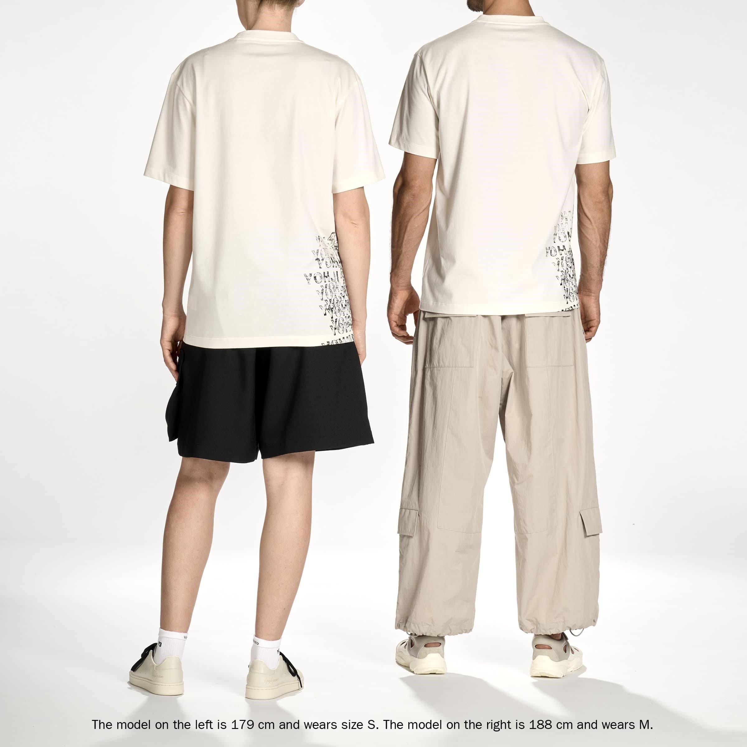 Core White - Y3 - Men's GFX T-Shirt - 4