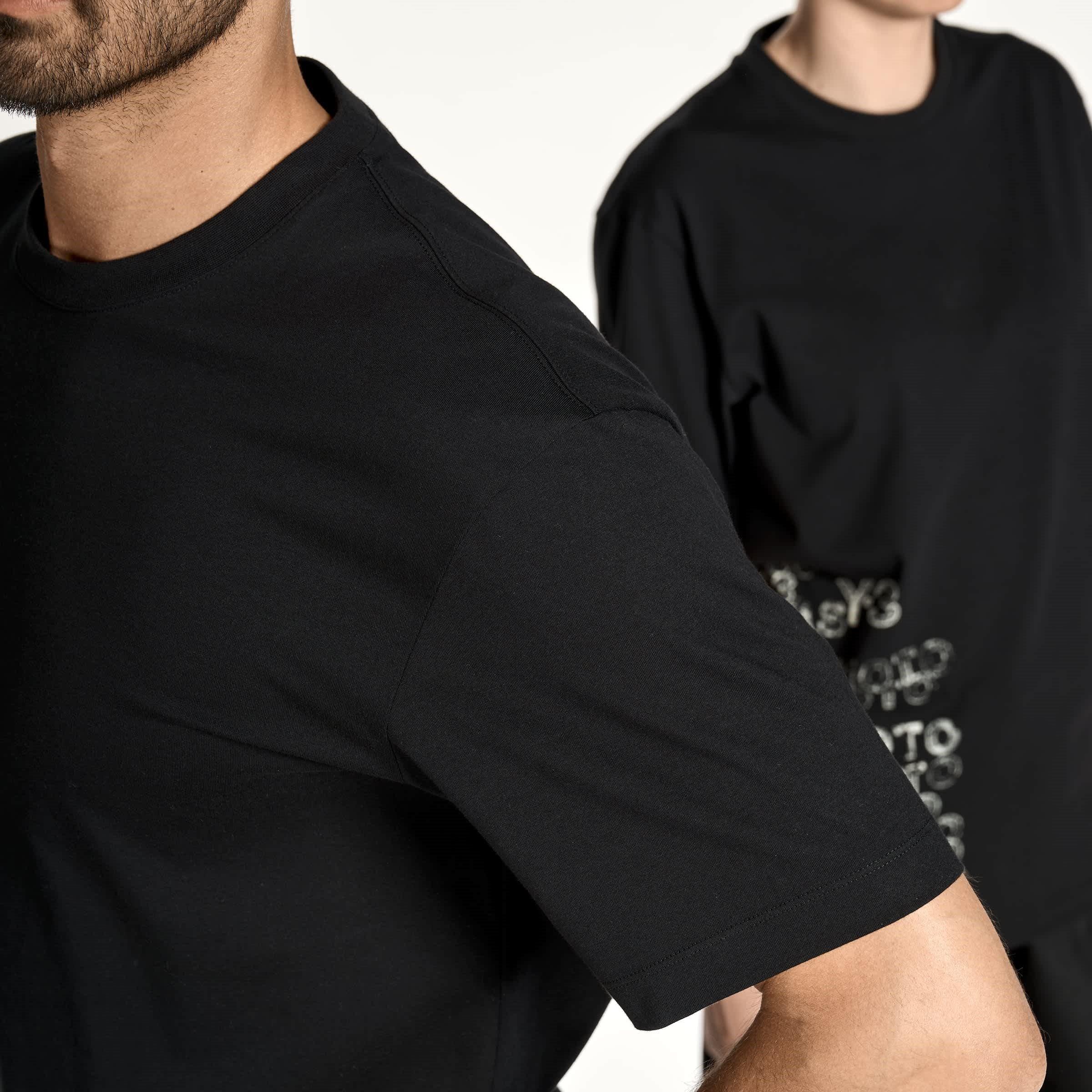Black - Y3 - Y3 GFX Tee Sn62 - 6