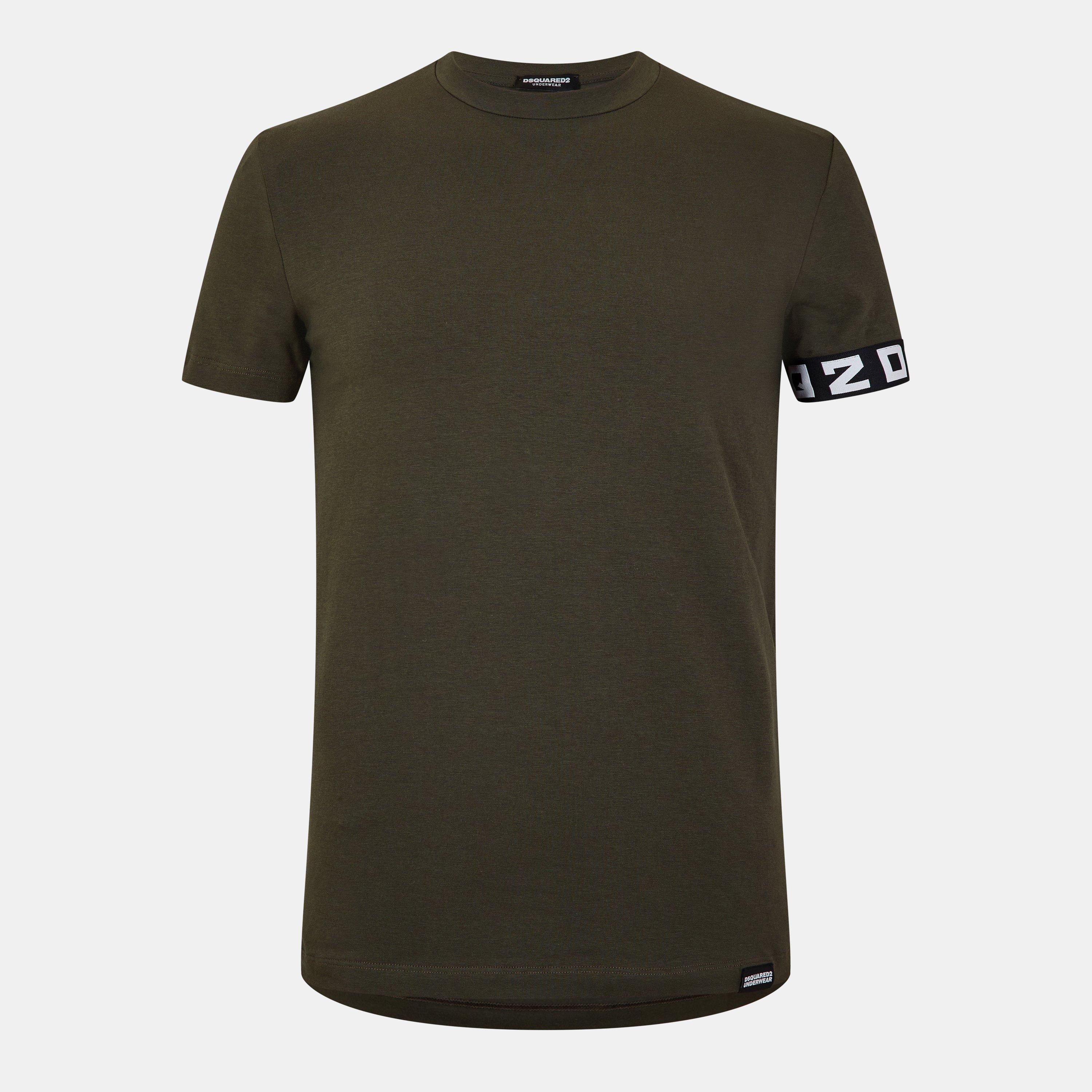 DSquared2 Underwear Tape Logo T-Shirt | Cruise Fashion