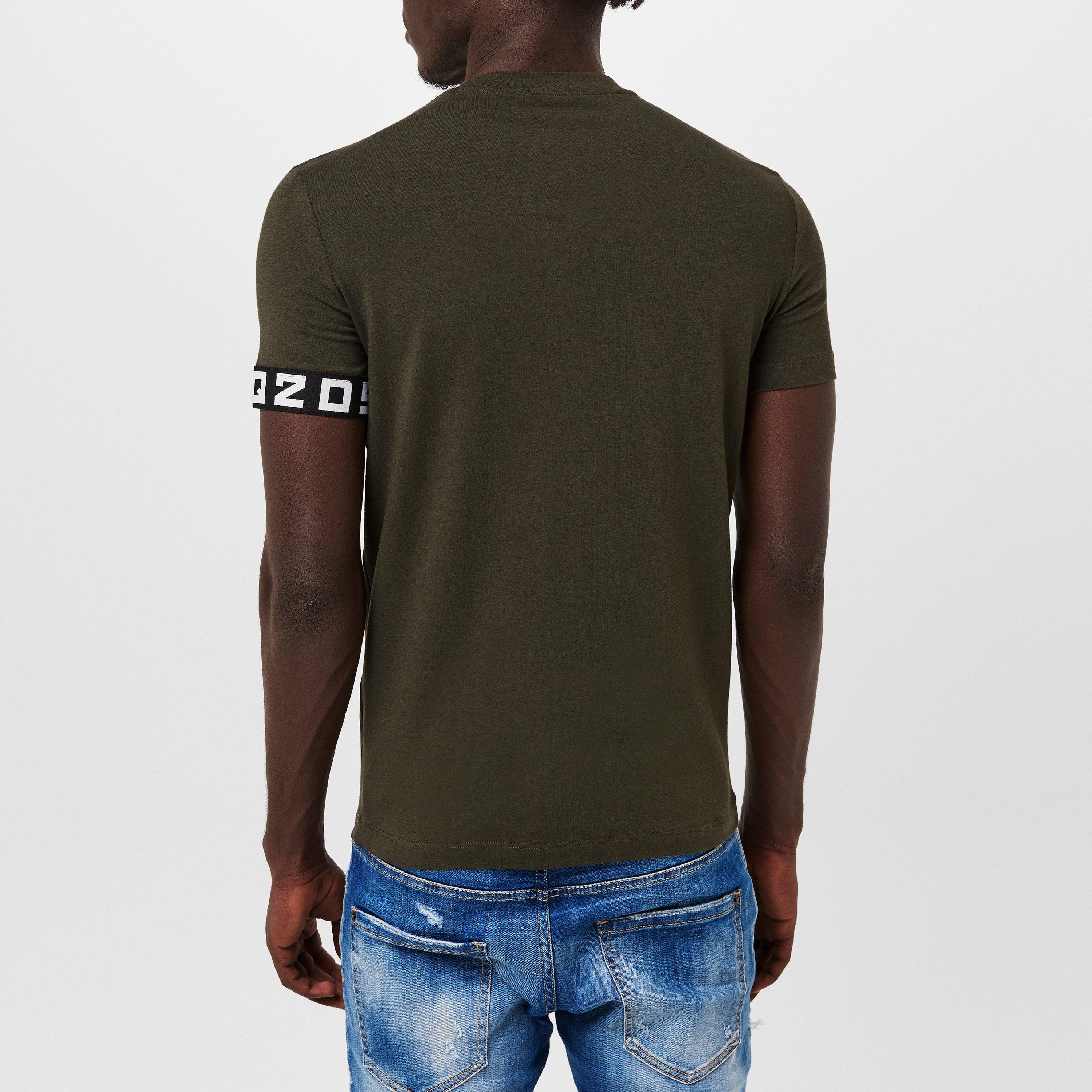 Milt Green - DSquared2 - Tape Logo T-Shirt - 4
