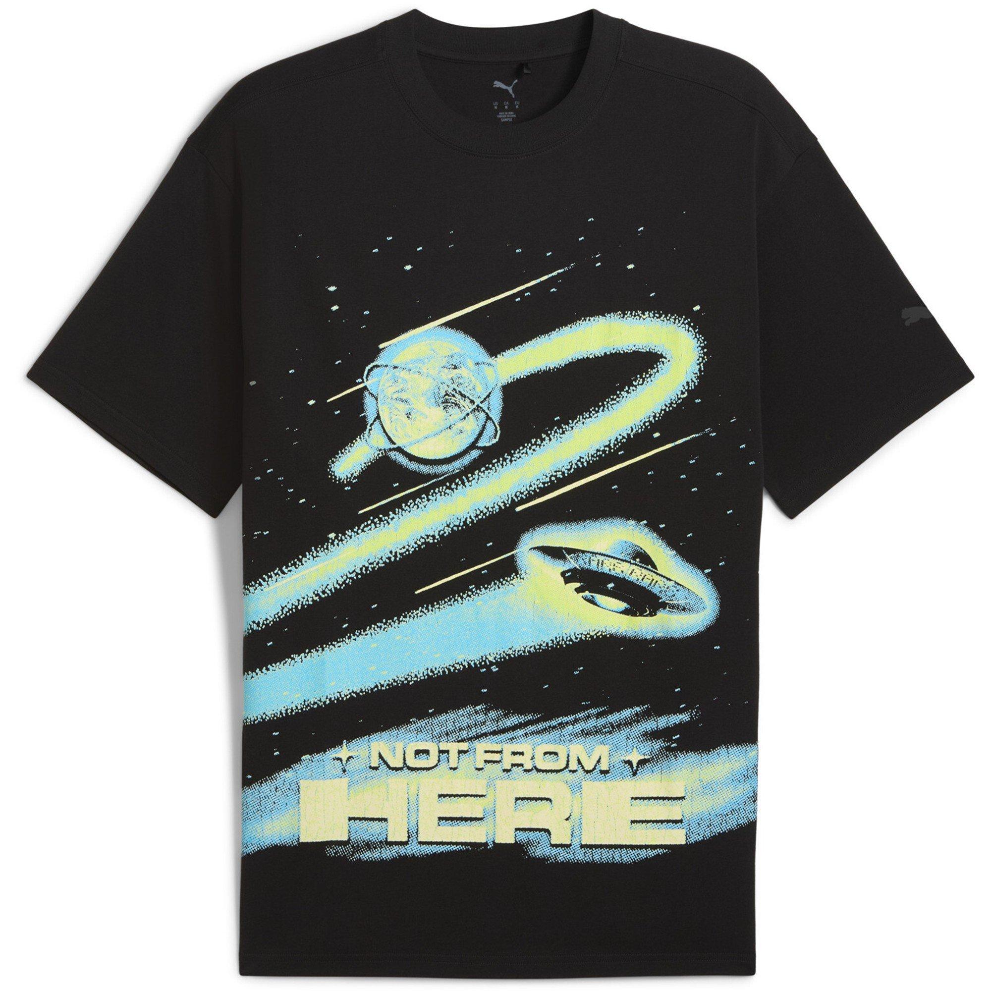 Puma Men's T-Shirt - Black Puma Black - L
