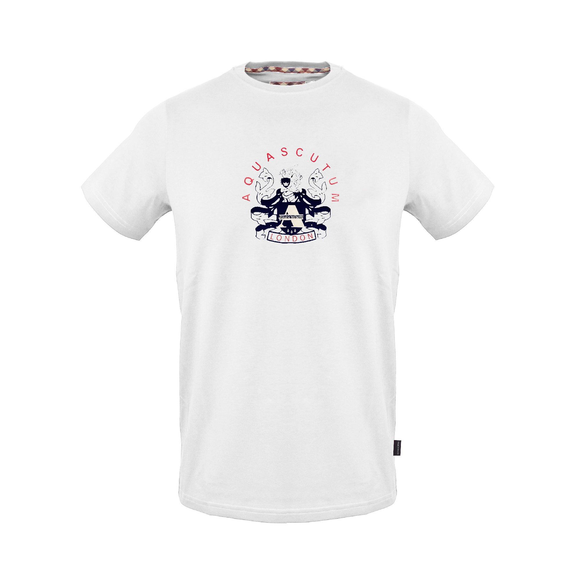 White - Aquascutum - Men's T-Shirt - 1